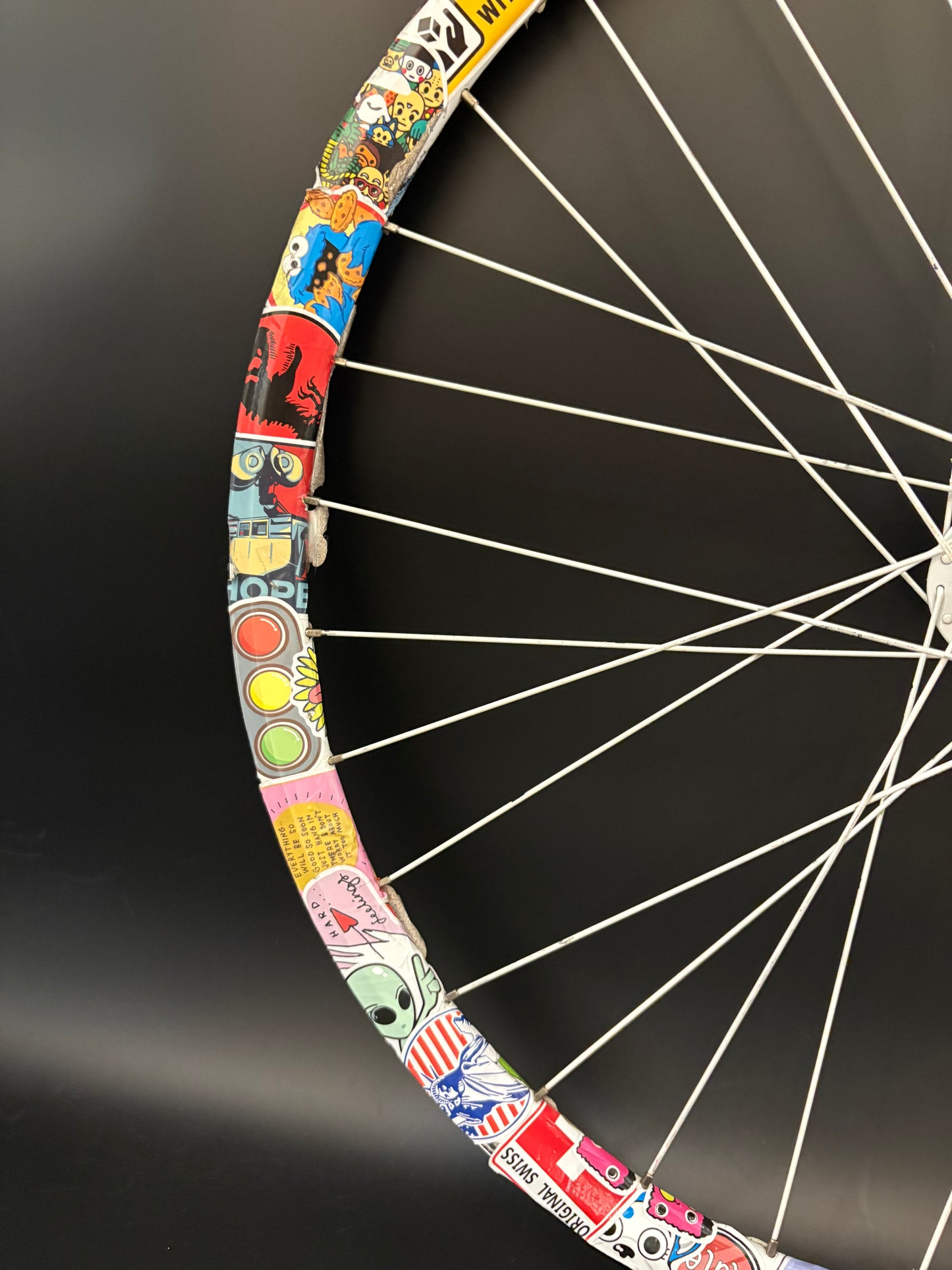White Deep V / Origin 8 Wheelset 32h