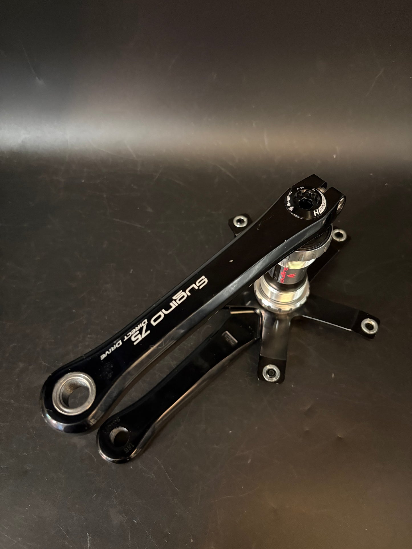 Sugino 75 DD2 Crankset Black 165mm