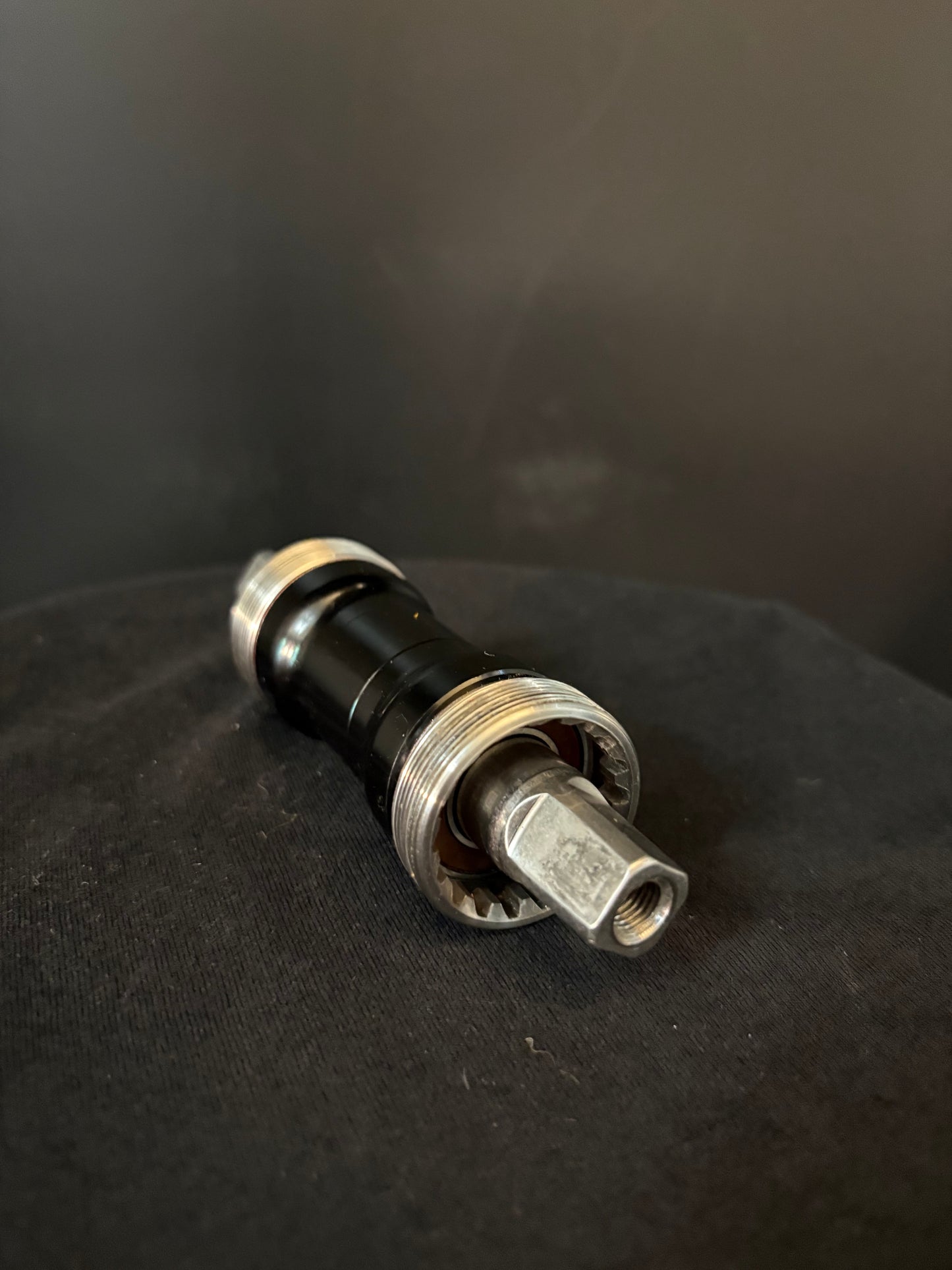 Phil Wood Square Taper Bottom Bracket Black 119mm JIS