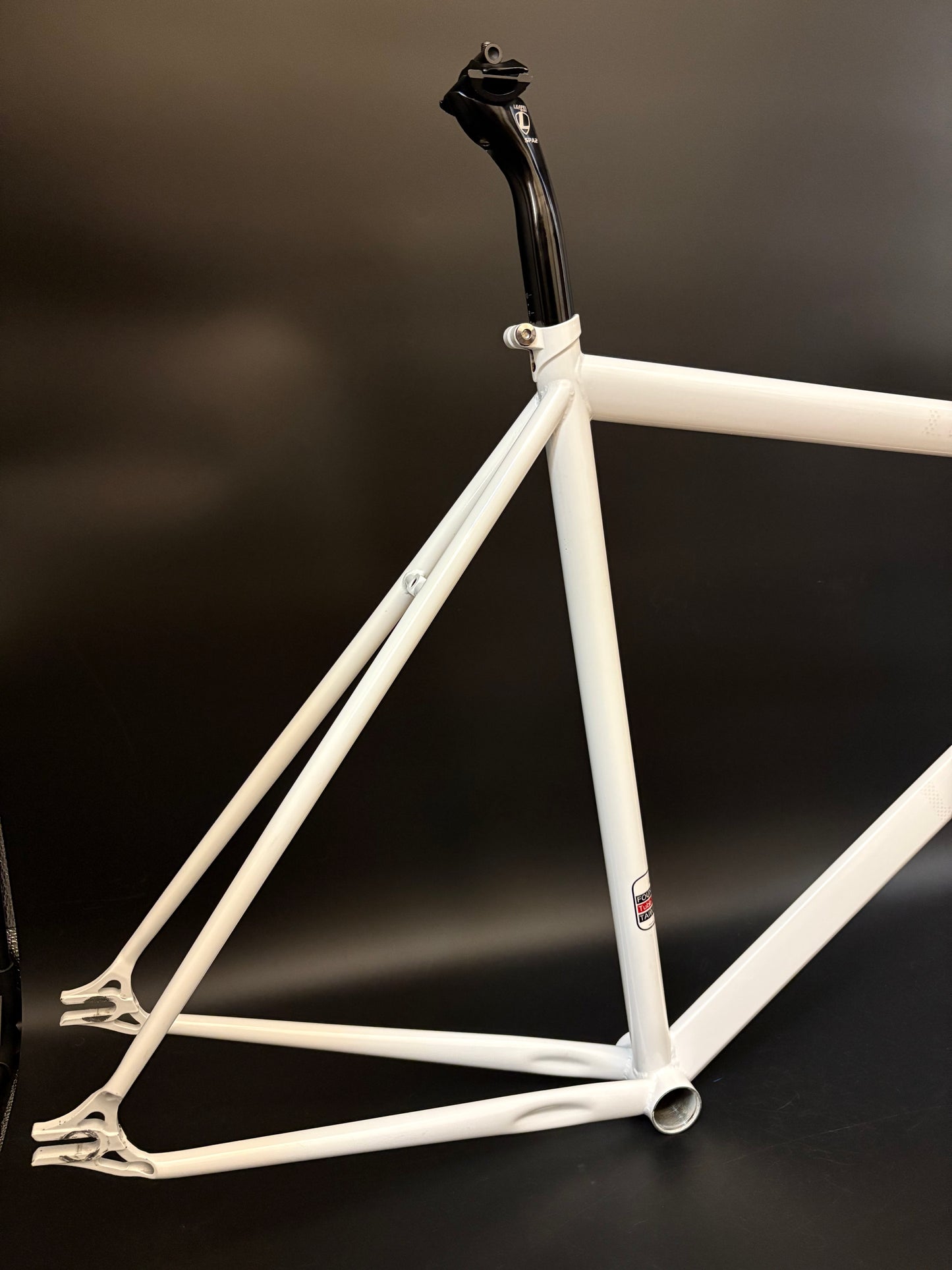 Leader 722 Heritage Steel Frameset White 55cm