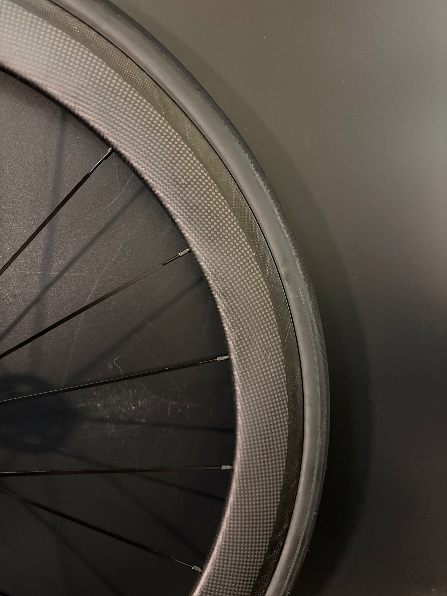 Unbranded 50mm/90mm Carbon Clincher / Novatec Wheelset 20/24h