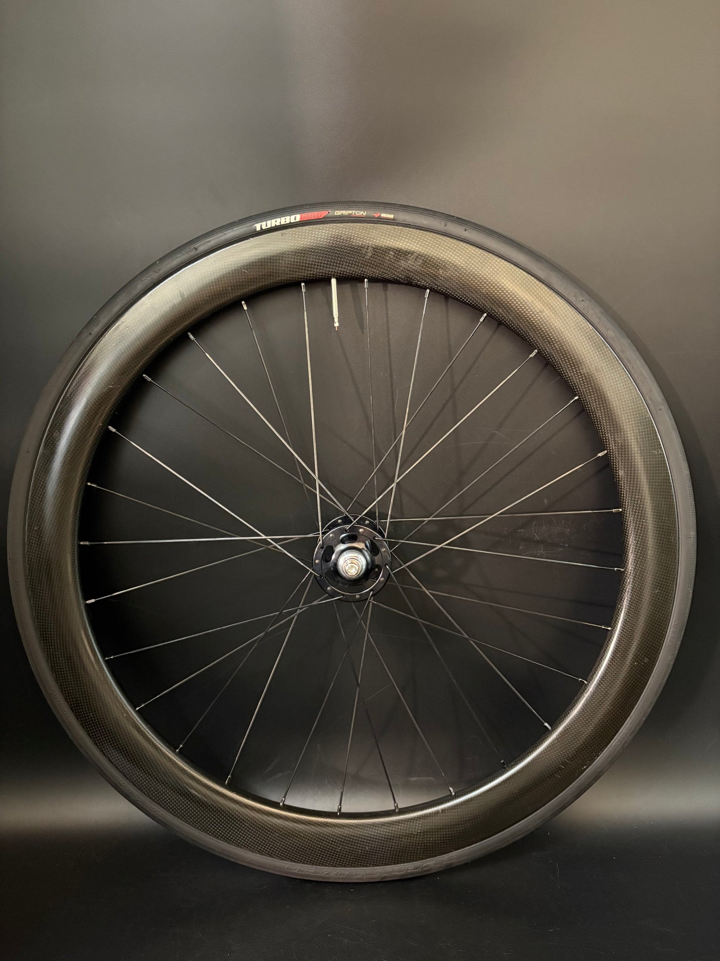 Unbranded 50mm Carbon Clincher / Paul HF Wheelset 28h