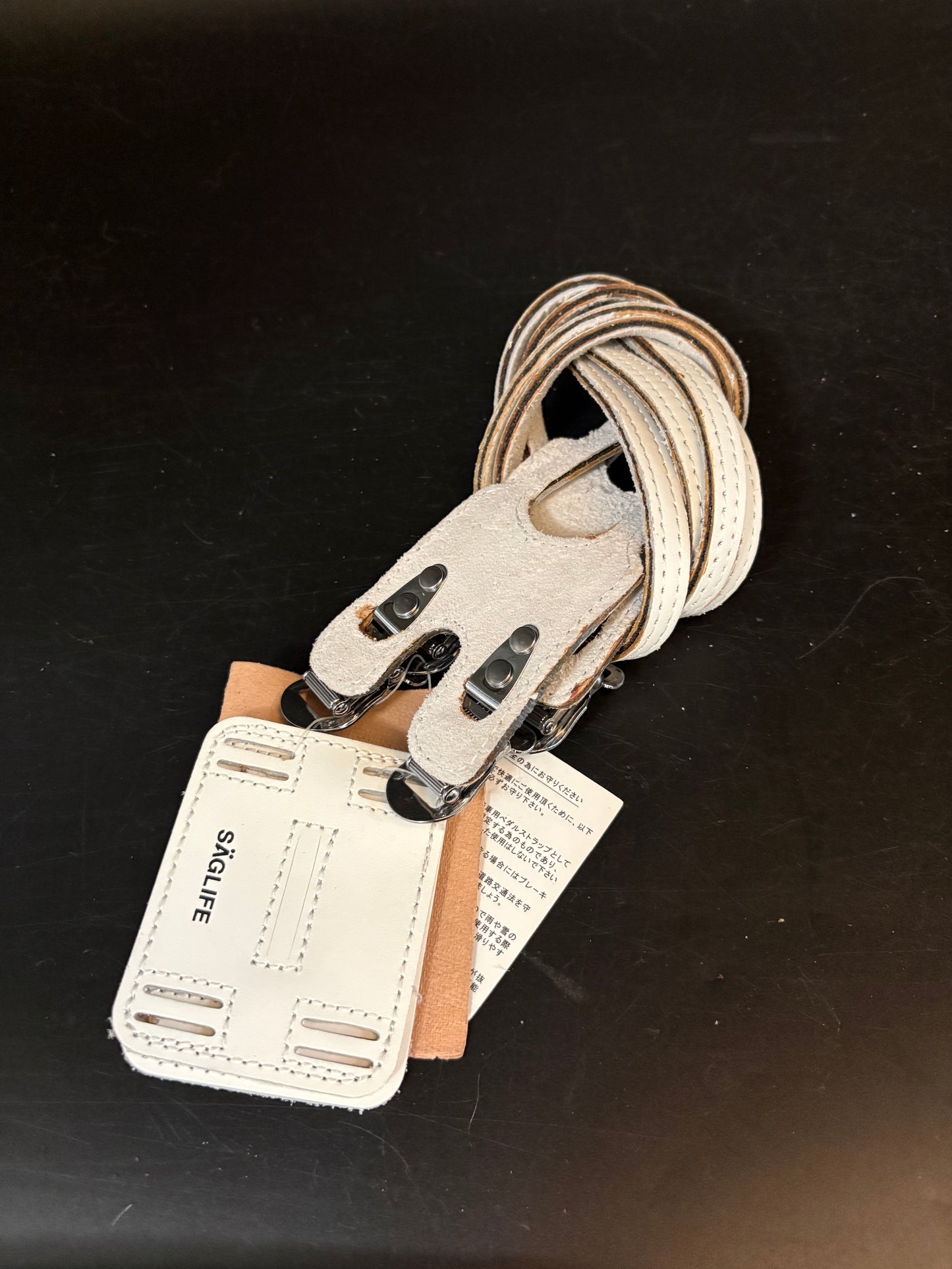 NEW Sag Double Straps White