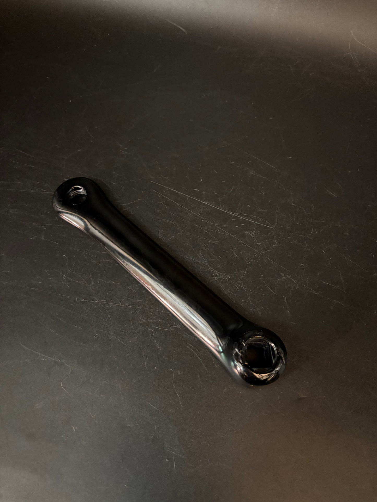 Campagnolo Record Pista Crankset Black 165mm 49t