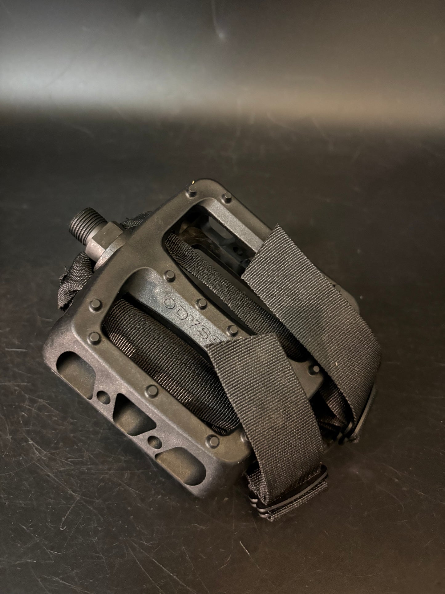 Odyssey / Hold Fast Straps Pedal Setup