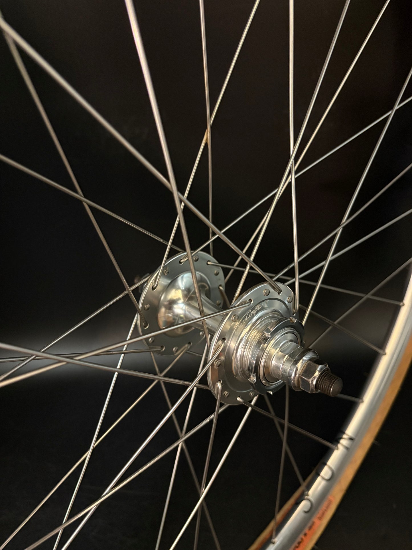 H Plus Son Archetype Silver / Gran Compe HF Wheelset 32h
