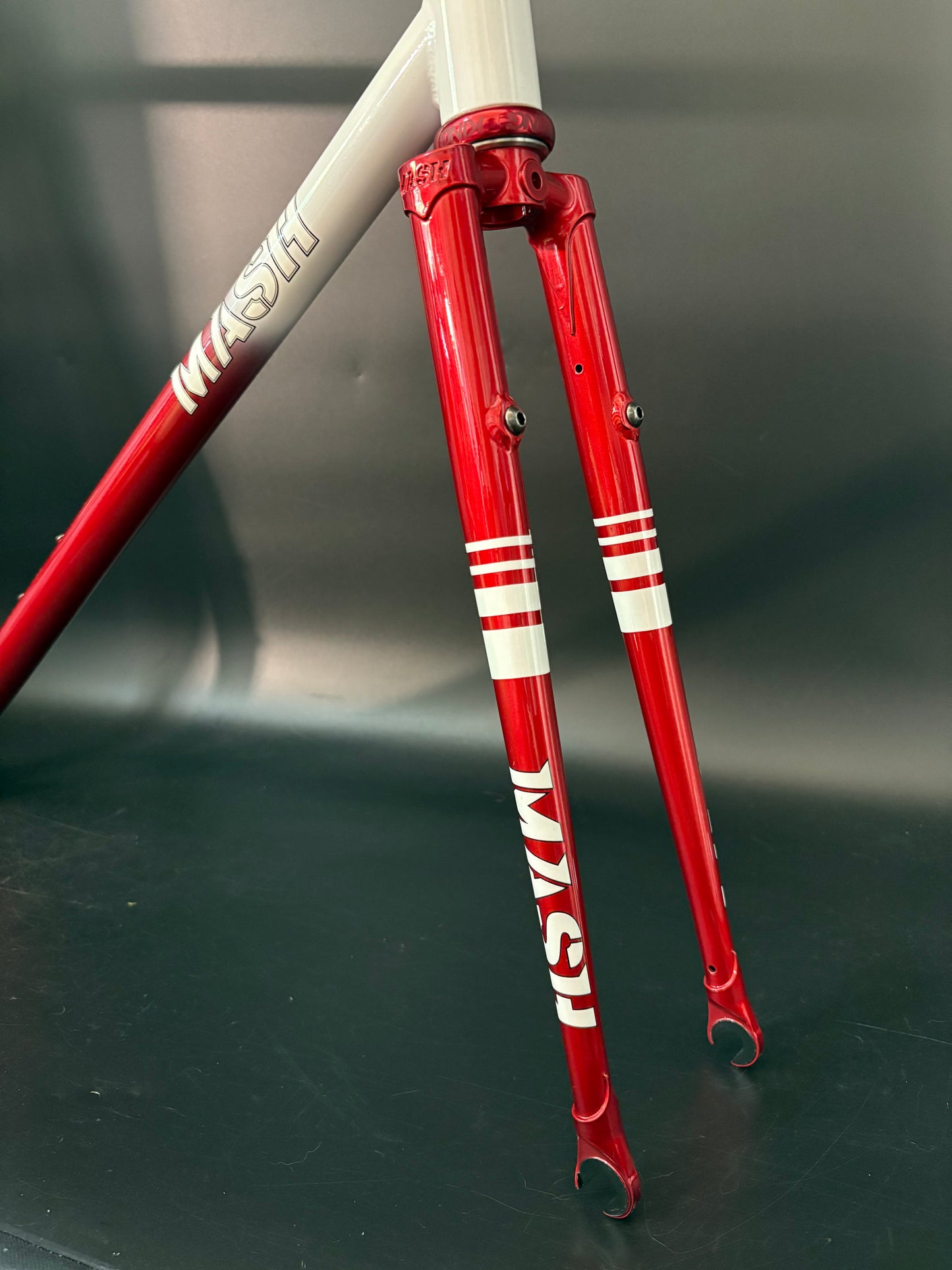 Mash Steel Frameset Red/White 60cm XL