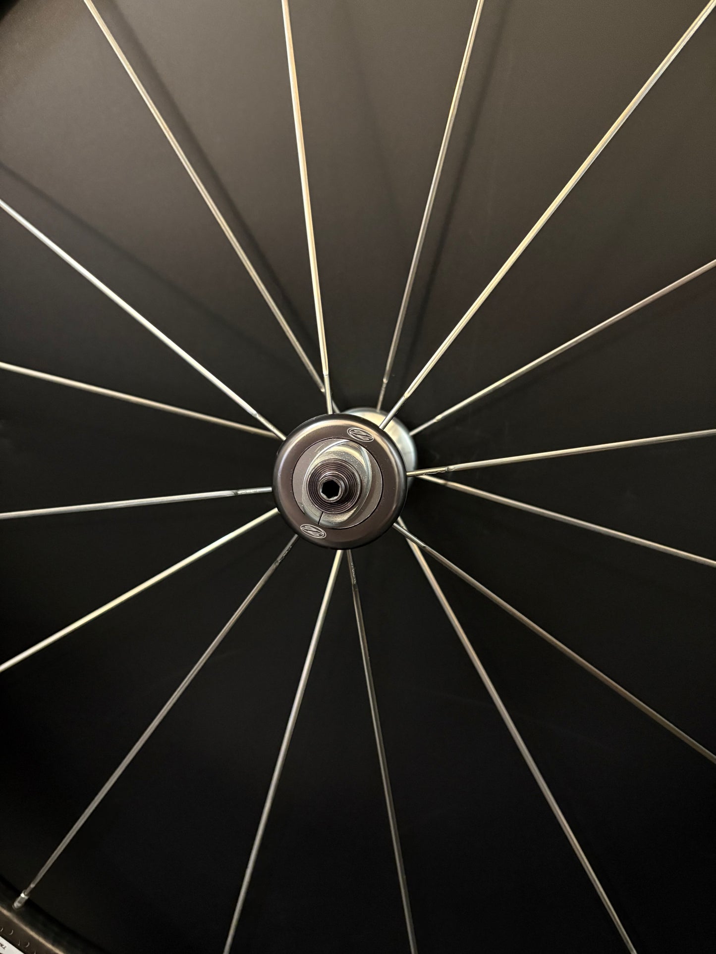 Zipp 808 Firecrest Tubular Front Wheel Carbon 16h