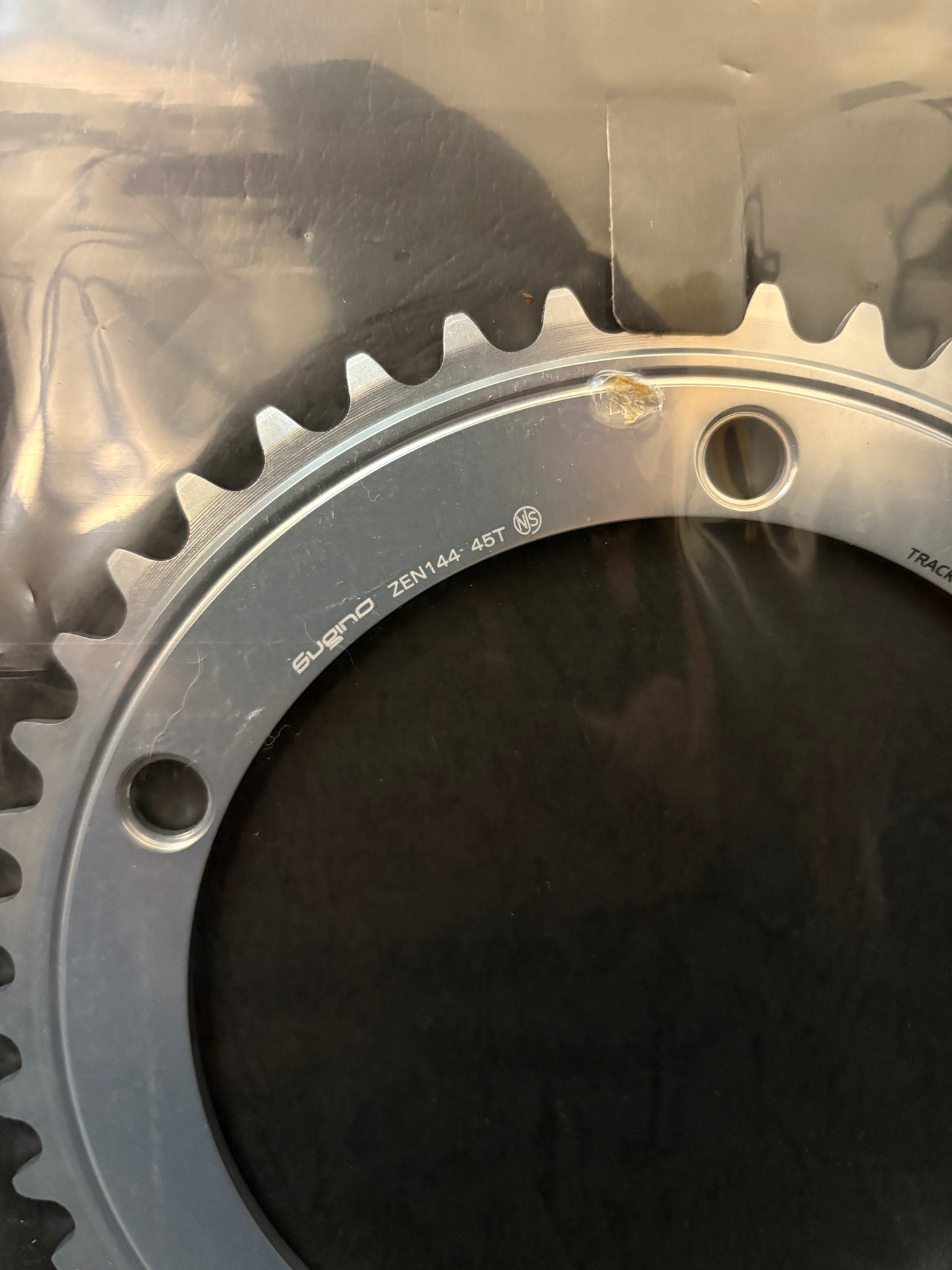 NEW Sugino Zen Chainring Silver 45t