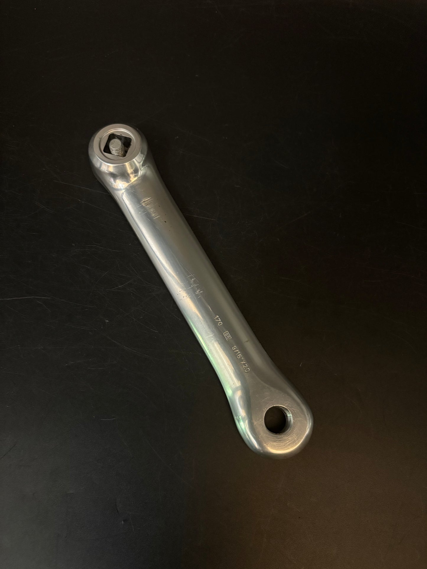 Campagnolo Record Pista Cranks Silver 170mm