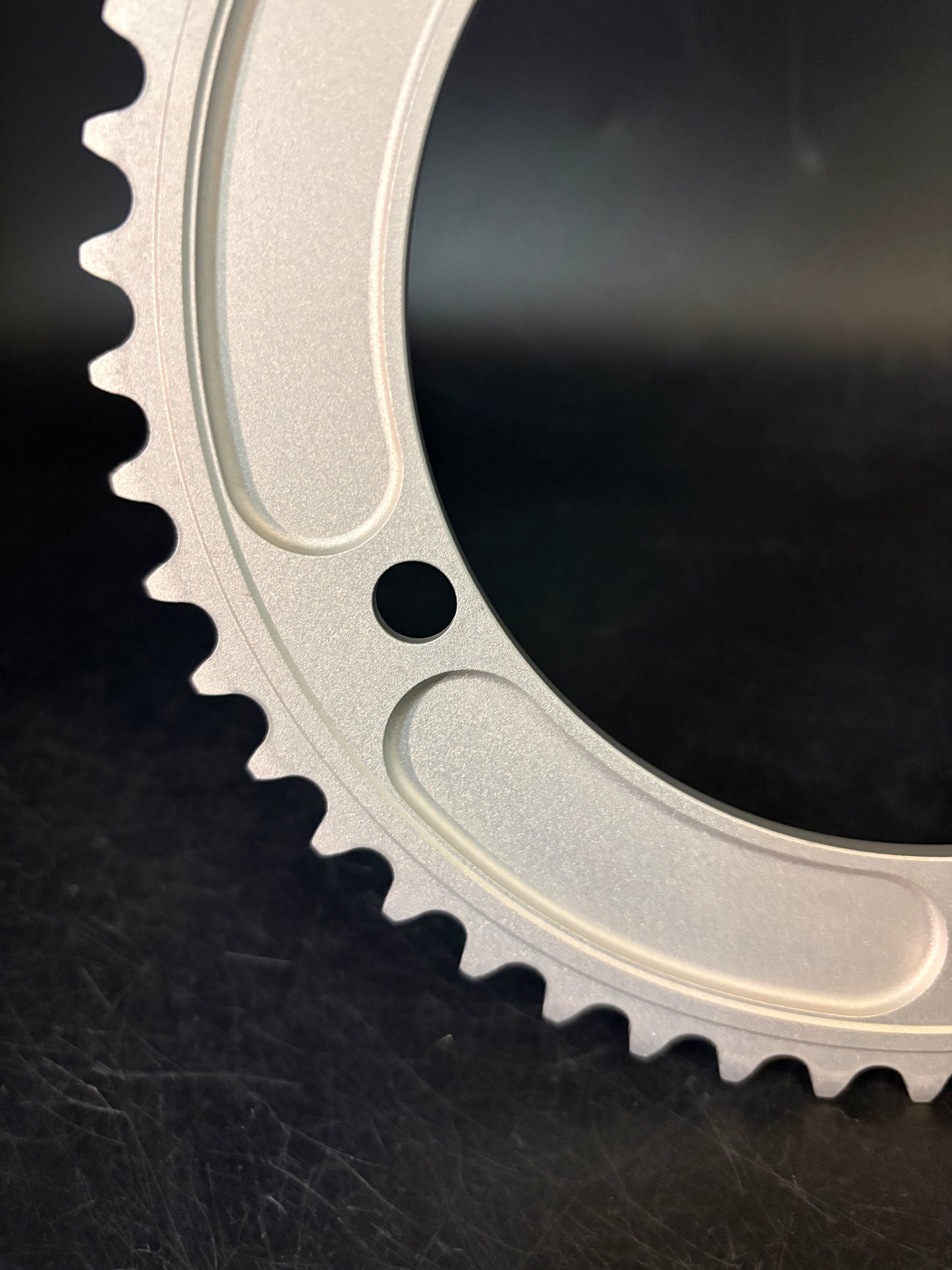Sugino Zen Chainring Silver Old Logo 49t