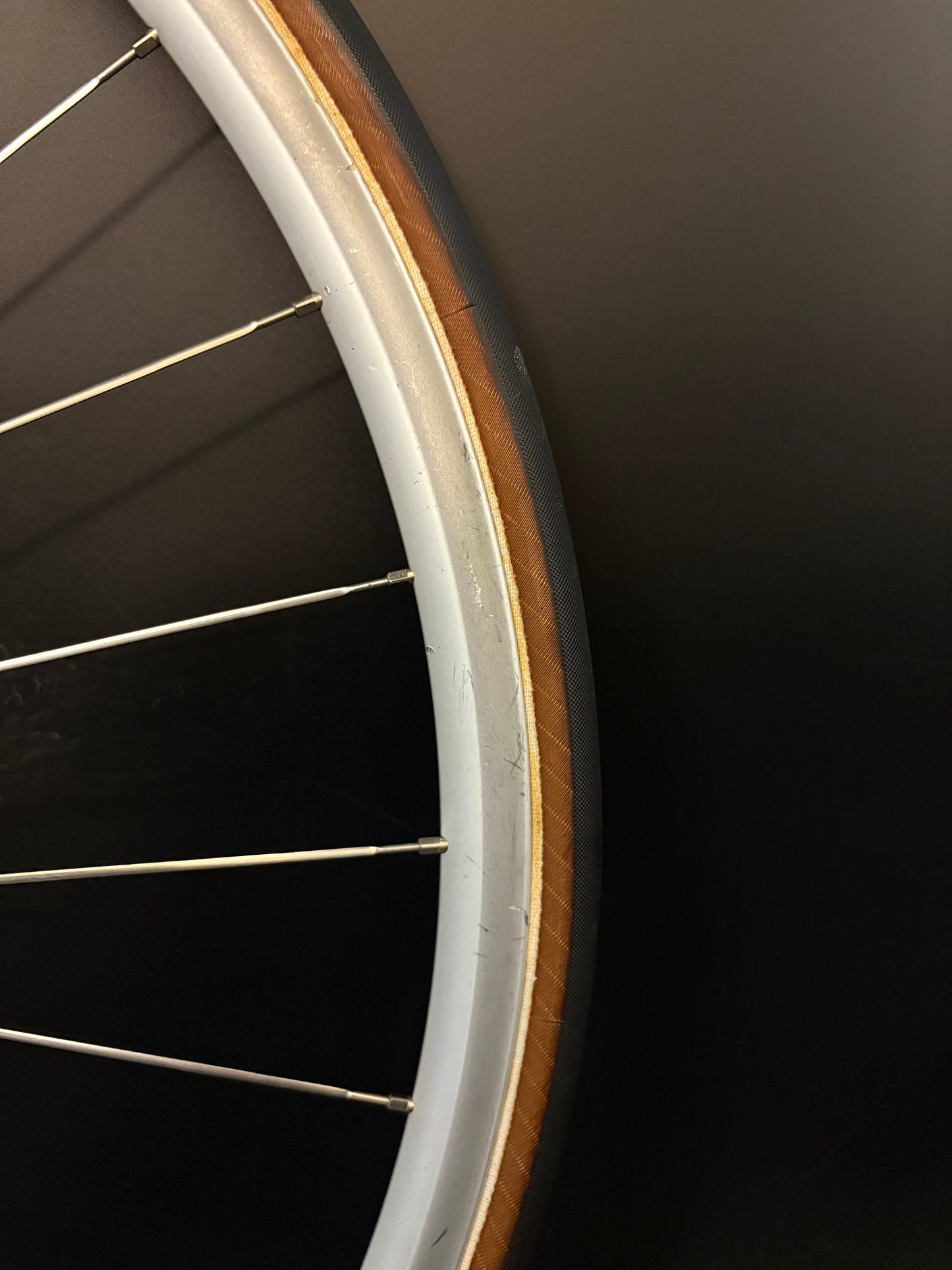 Campagnolo Seoul 88 Tubular / Suntour Superbe + Dura Ace Wheelset Silver 28h