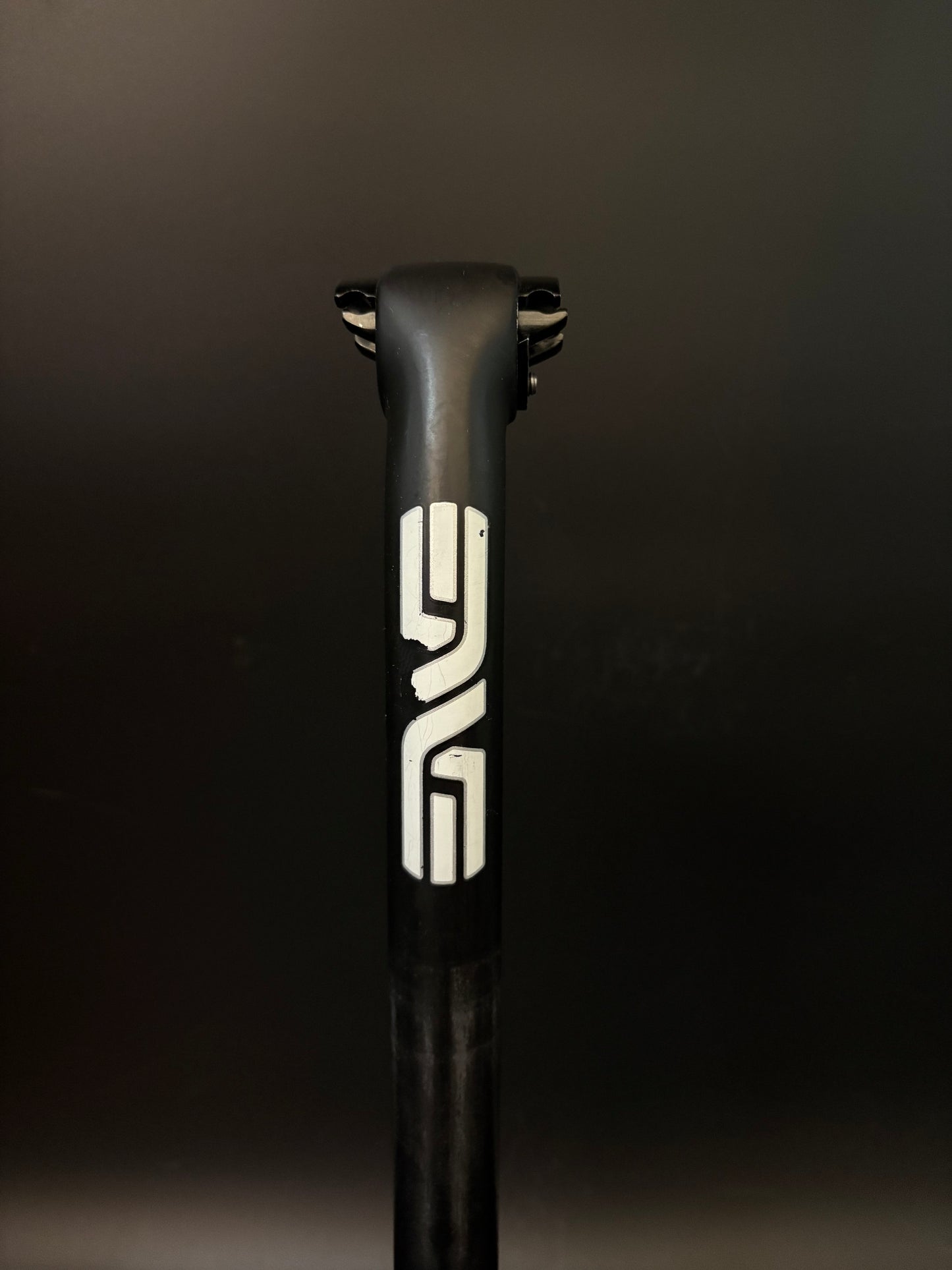 Enve White Logo Setback Seatpost Carbon 27.2 400mm