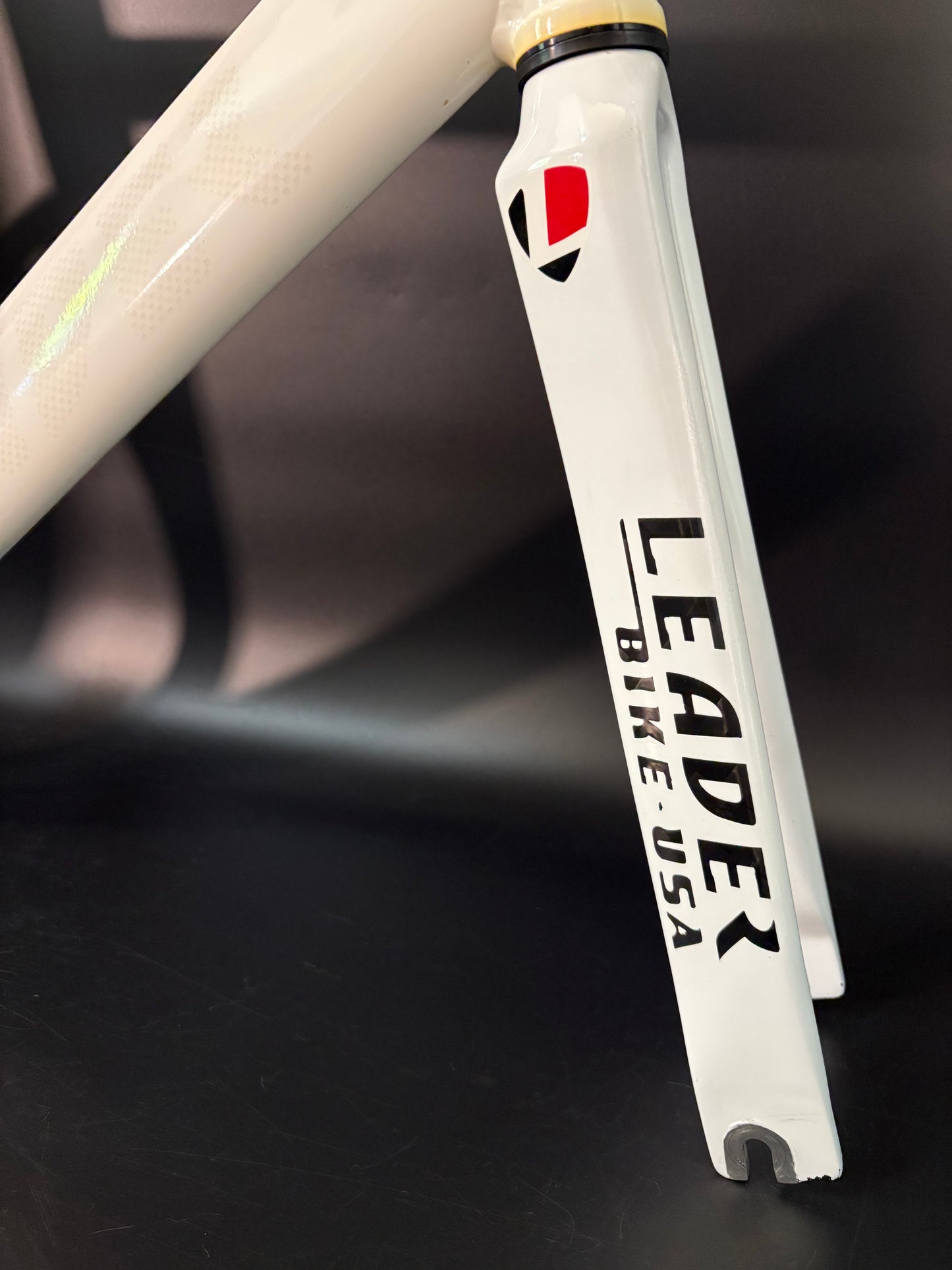 Leader 735TR Frameset White 56cm