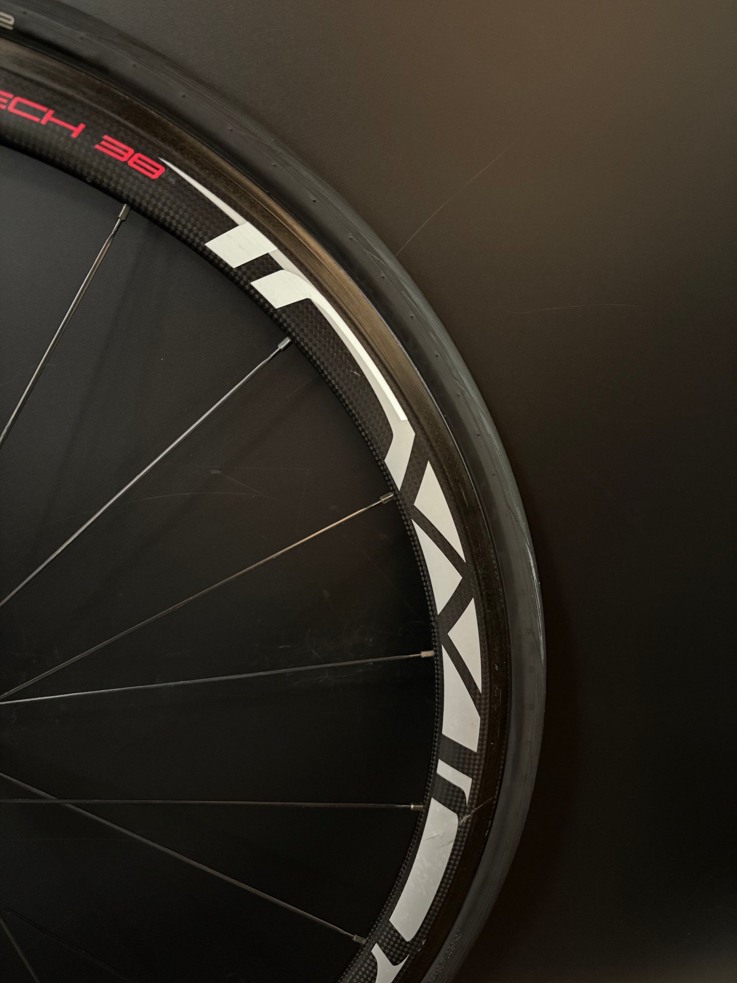 Irwin Carbon Tech 38mm Clincher Front Wheel 20h