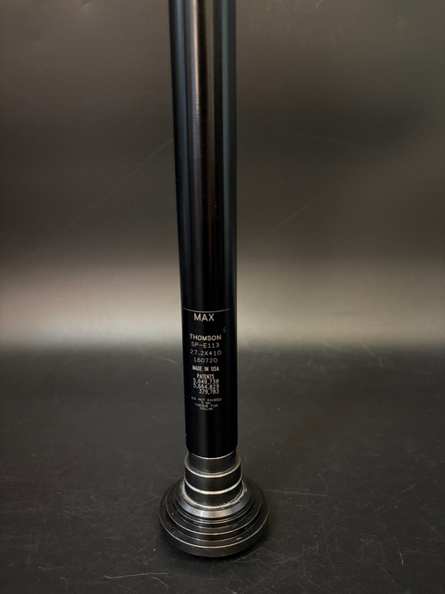 Thomson Elite Seatpost Black 27.2 410mm