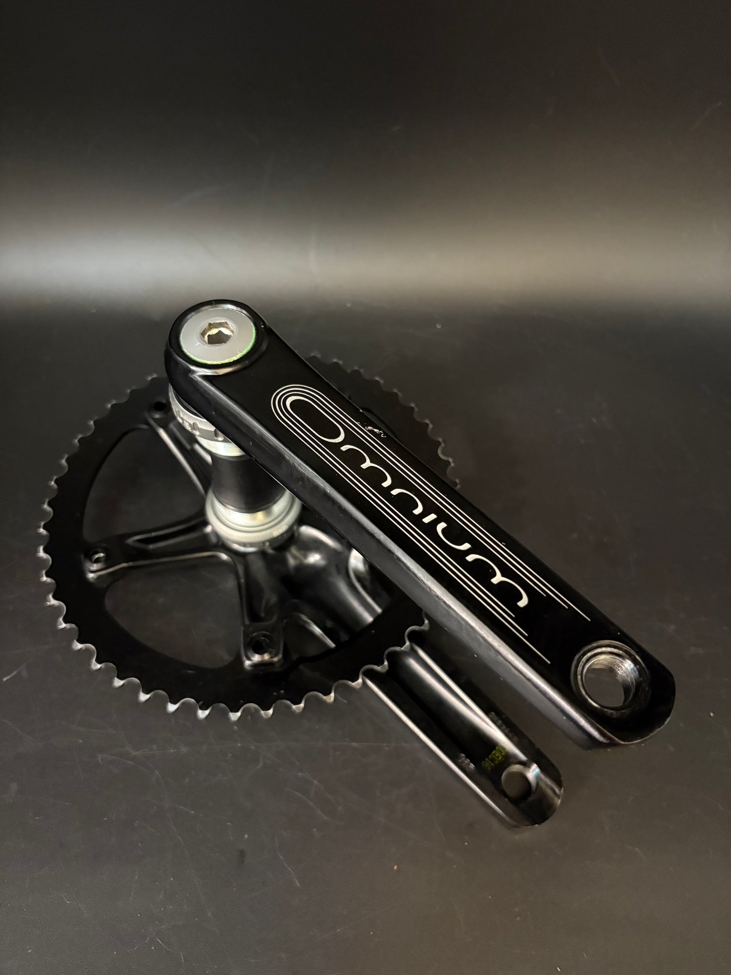 Sram Omnium Crankset Black 165mm