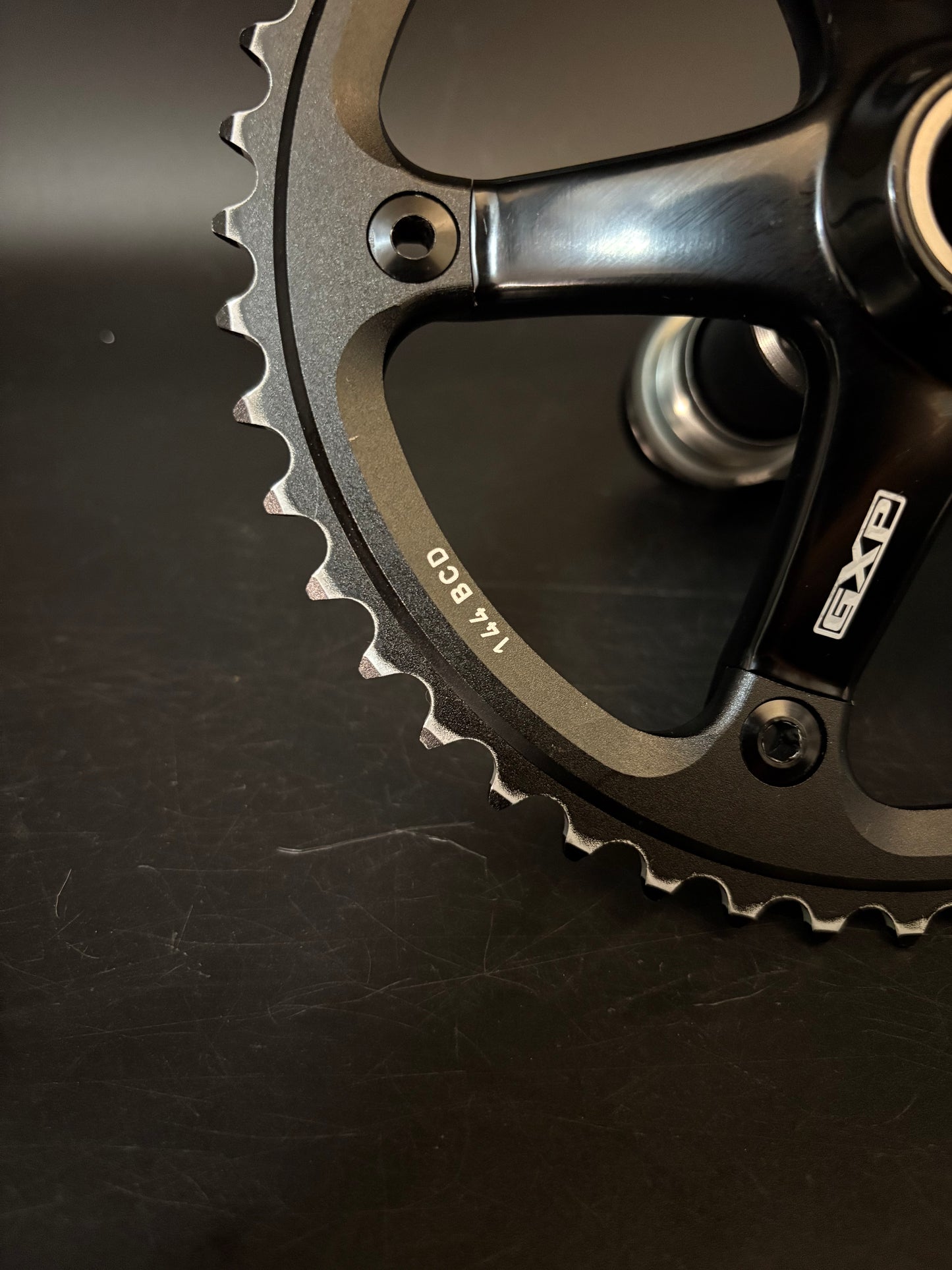 Sram Omnium Crankset Black 167.5mm 48t