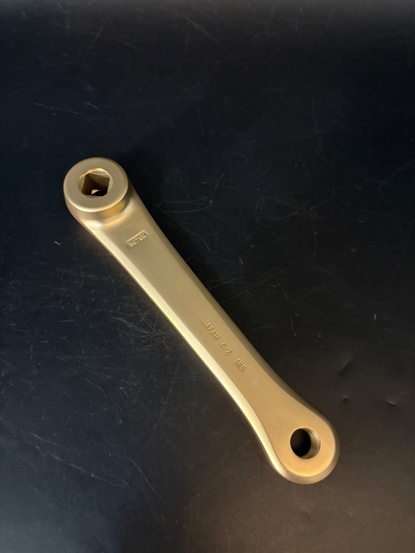 Sugino Grand Mighty Cranks Gold 165mm