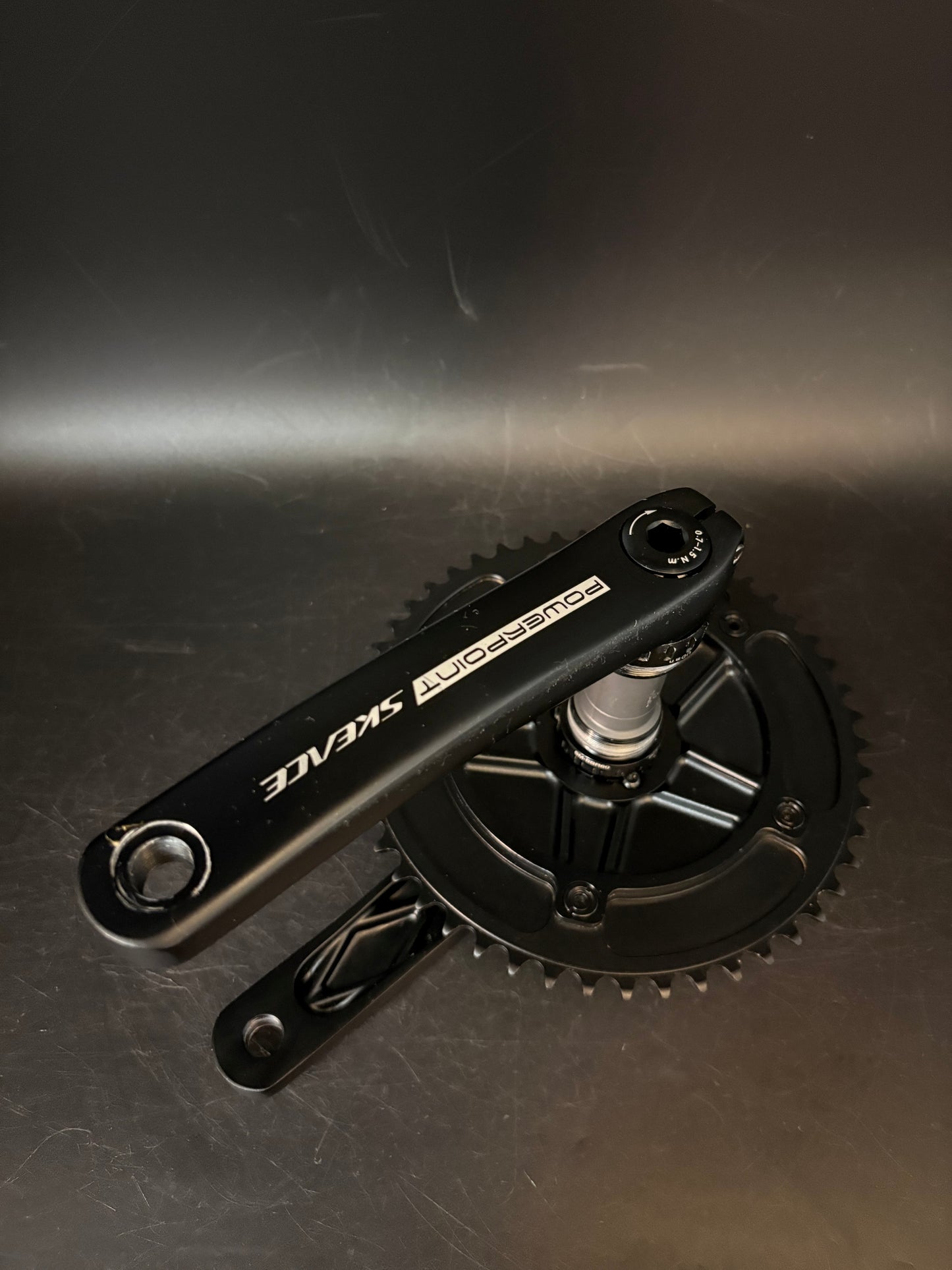 Skeace Powerpoint Crankset Black 165mm 49t