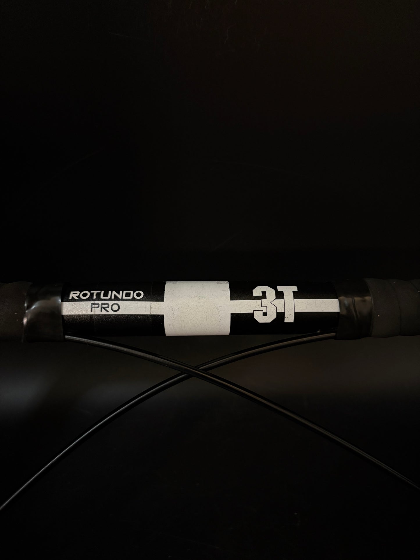 3T Rotundo Pro Drop Handlebar Black 42cm 31.8 w/ Cane Creek Levers + Shimano Brakes