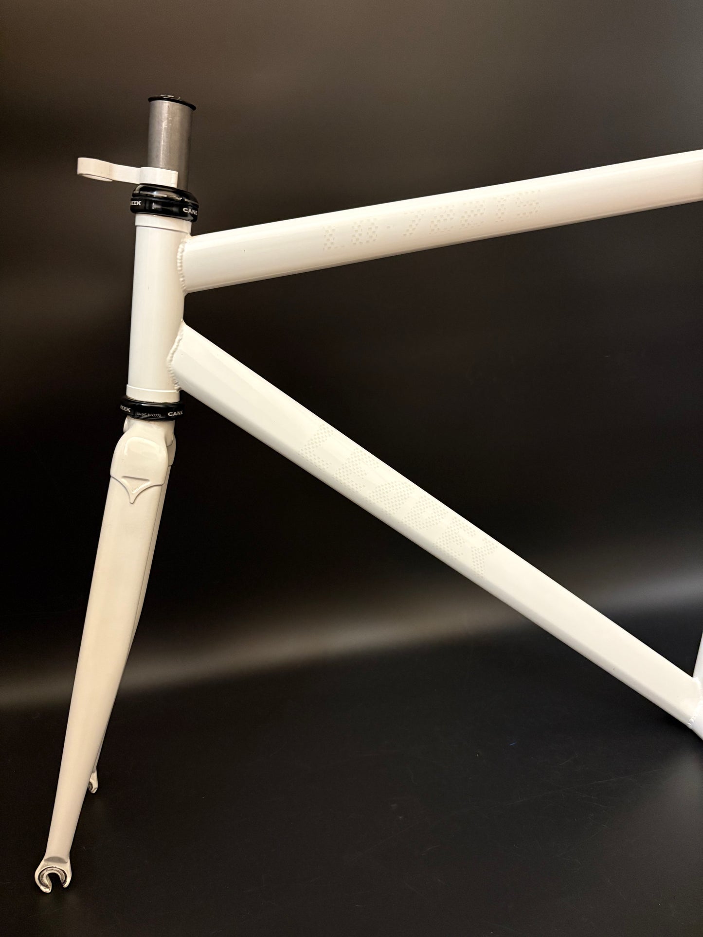Leader 722 Heritage Steel Frameset White 55cm