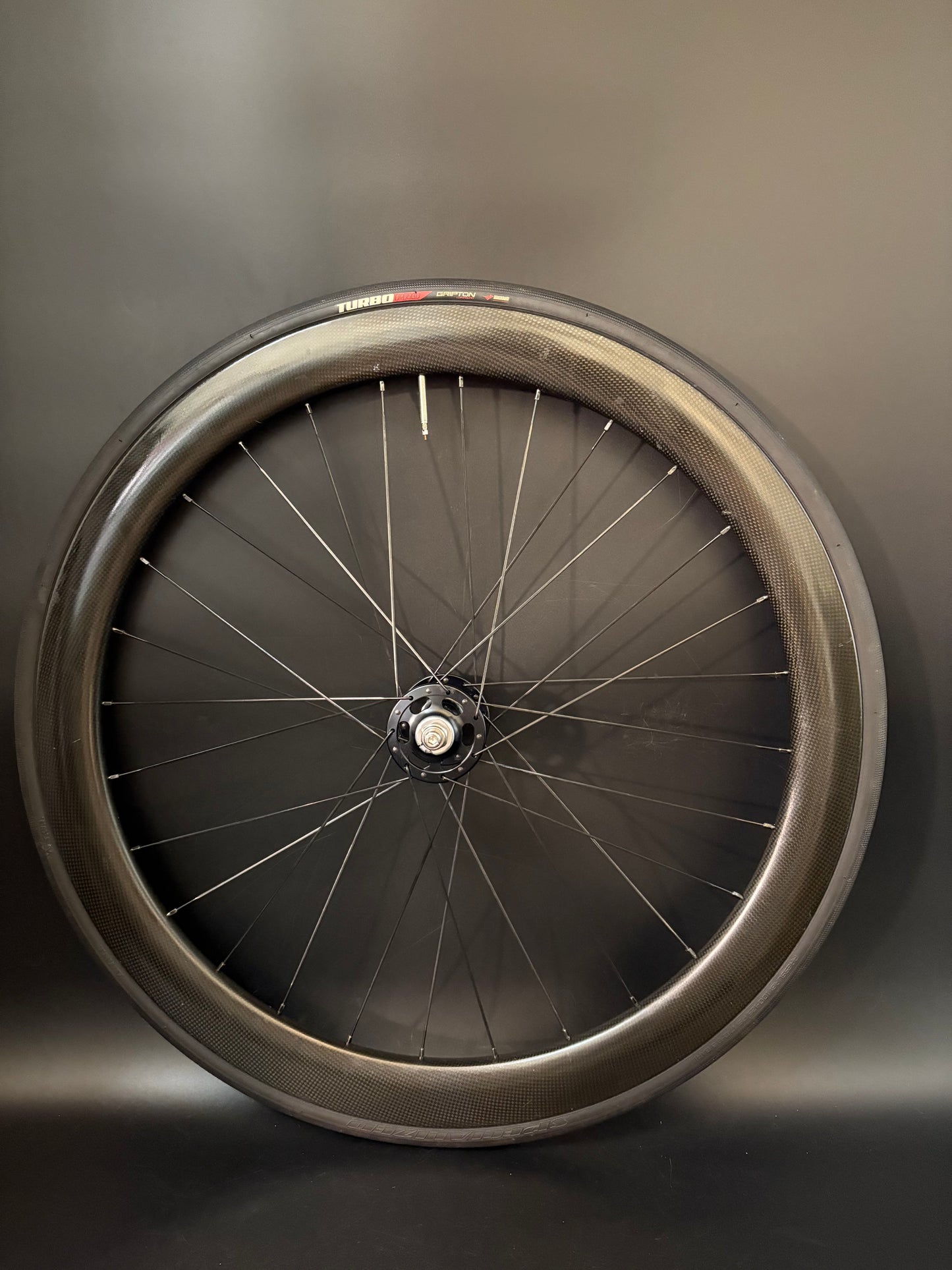 Unbranded 50mm Carbon Clincher / Paul HF Wheelset 28h