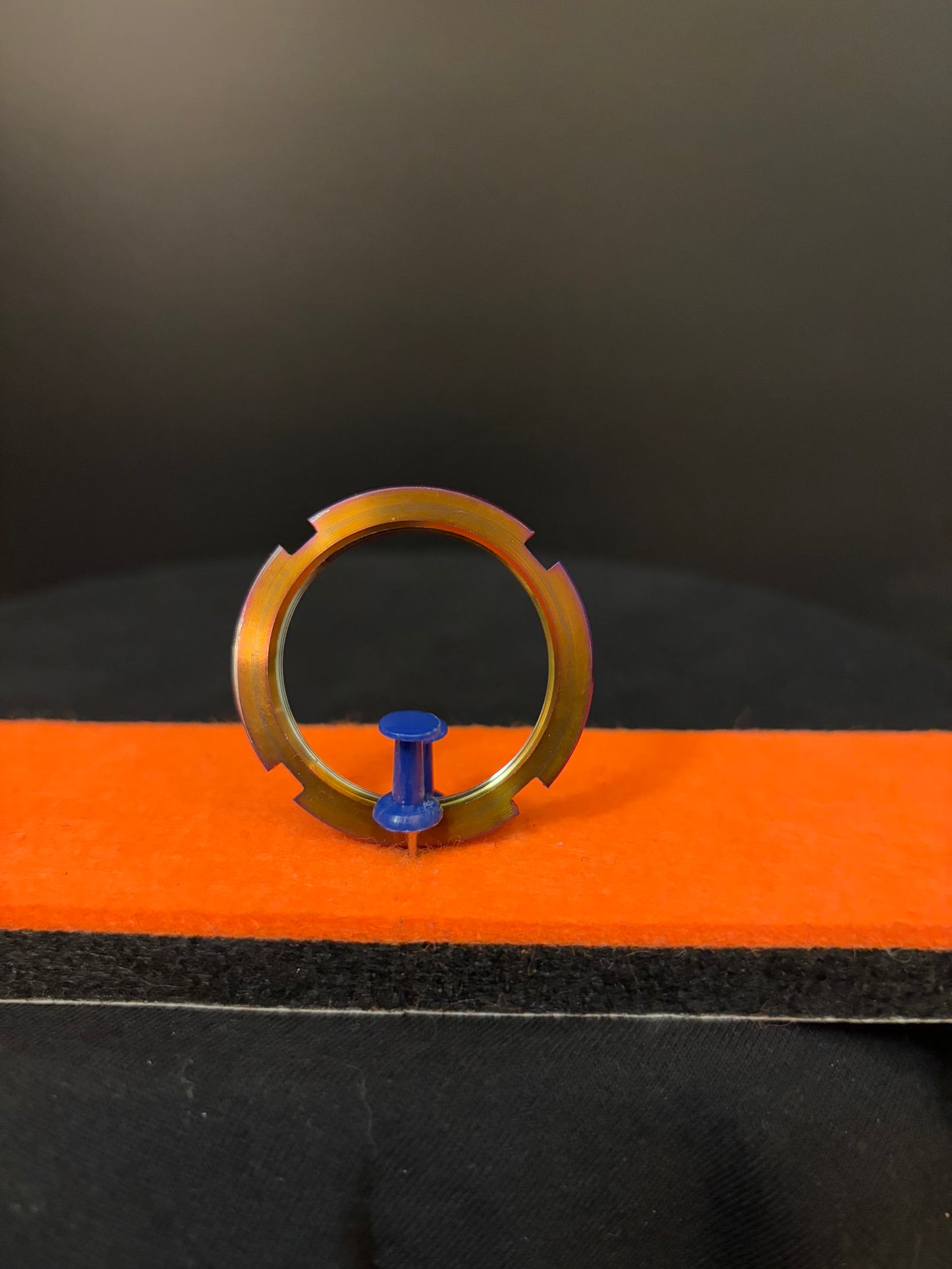 Bespoke Oil Slick Lockring