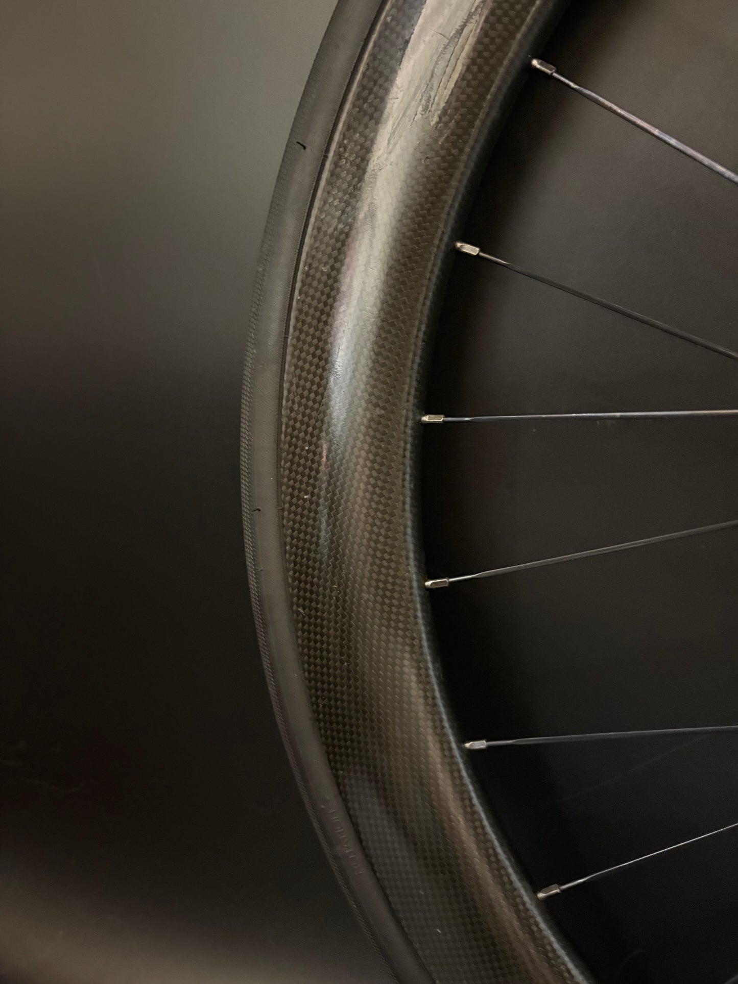 Unbranded 50mm Carbon Clincher / Paul HF Wheelset 28h