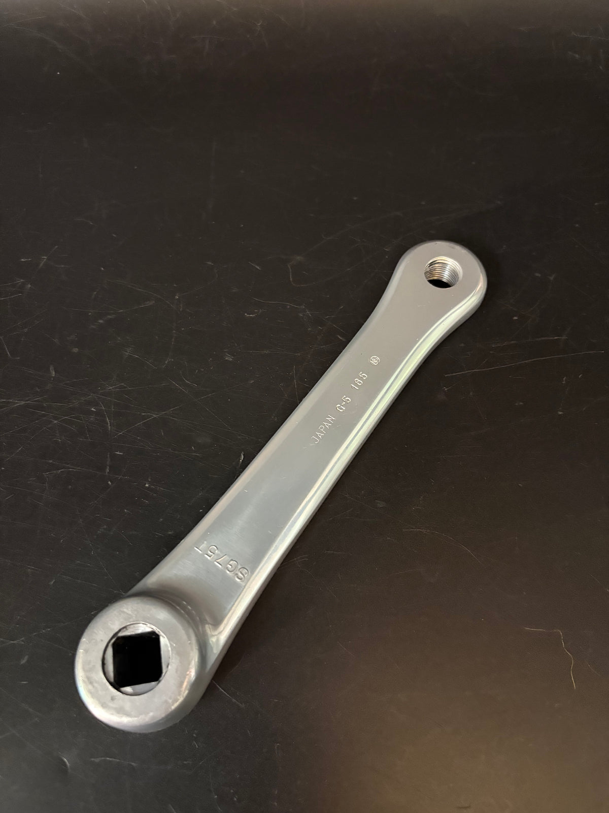Sugino 75 Crankset Silver 165mm 49t