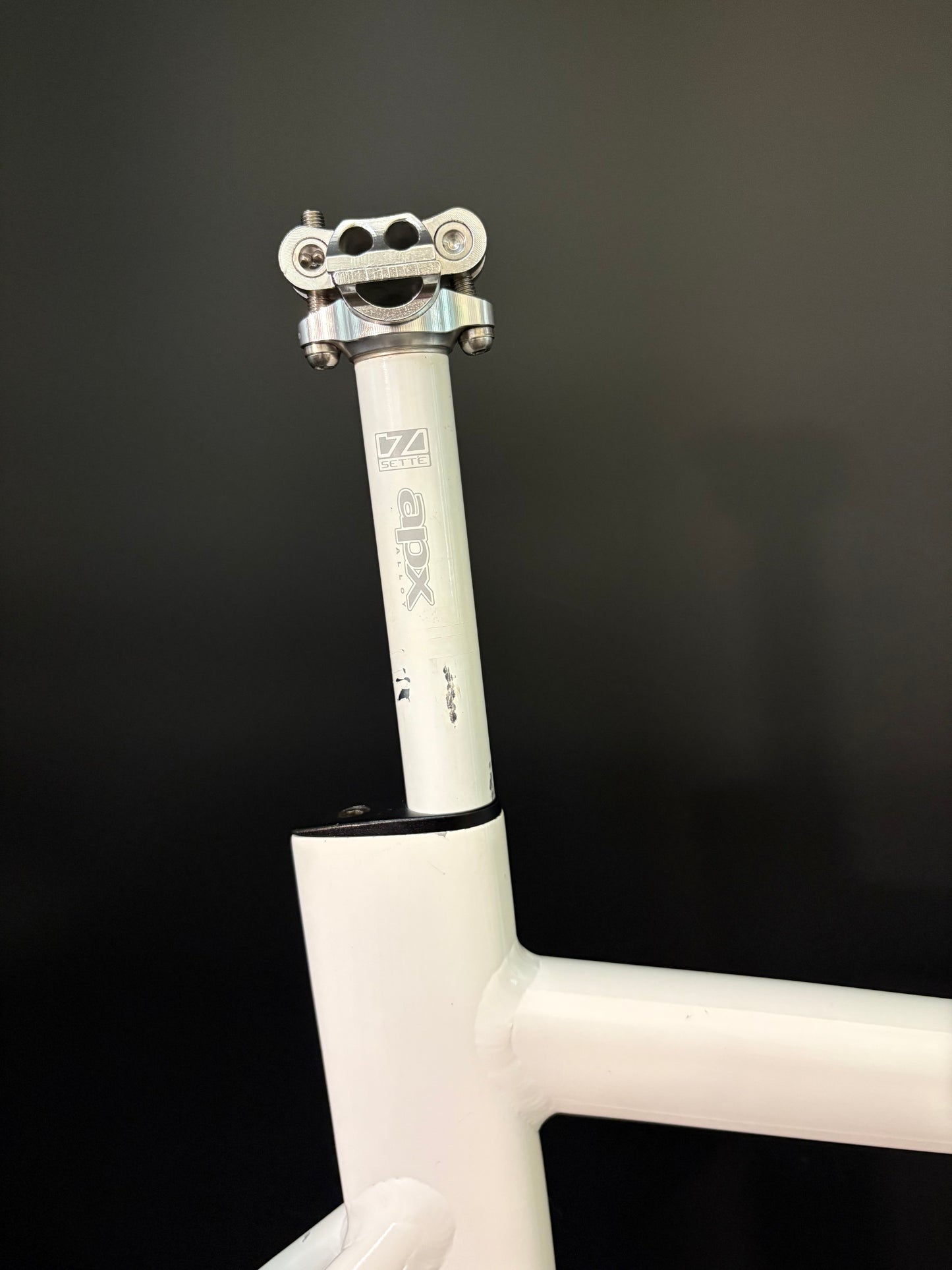 Leader 735TR Frameset White 56cm