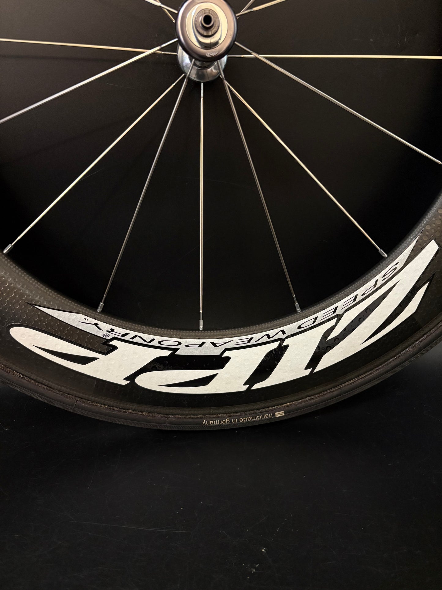 Zipp 808 Tubular Front Wheel Carbon 16h