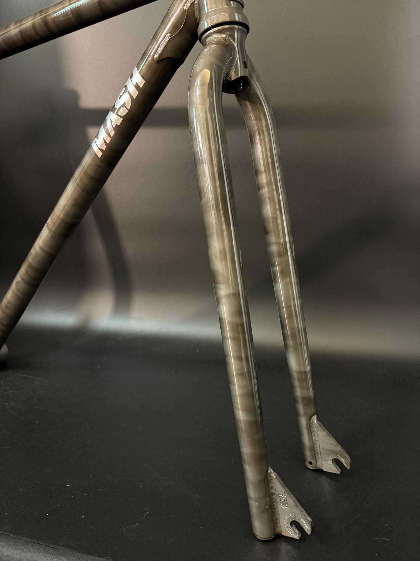 Mash Reyes Steel Frameset Phosphate Smoke Small
