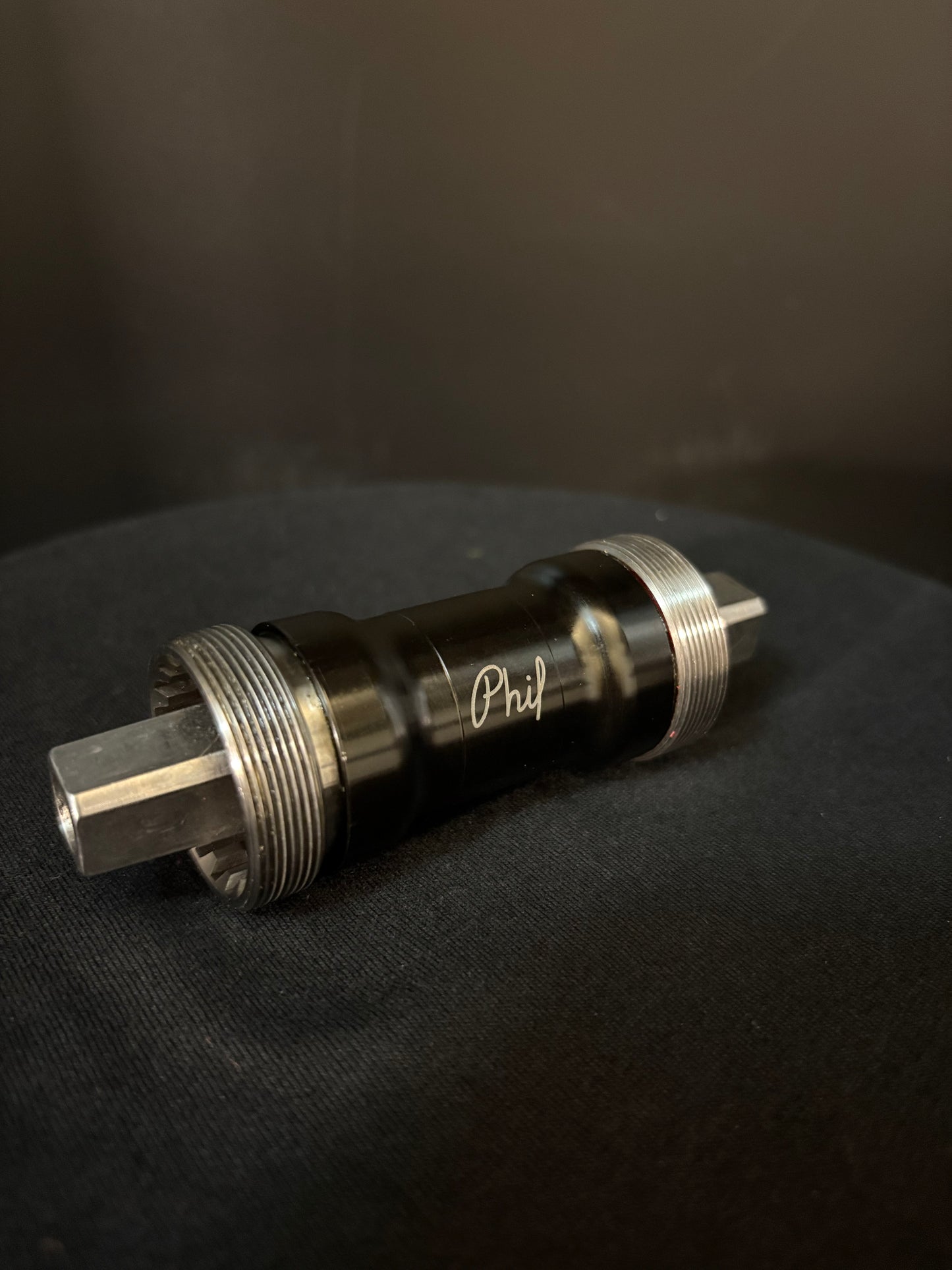 Phil Wood Square Taper Bottom Bracket Black 108mm JIS