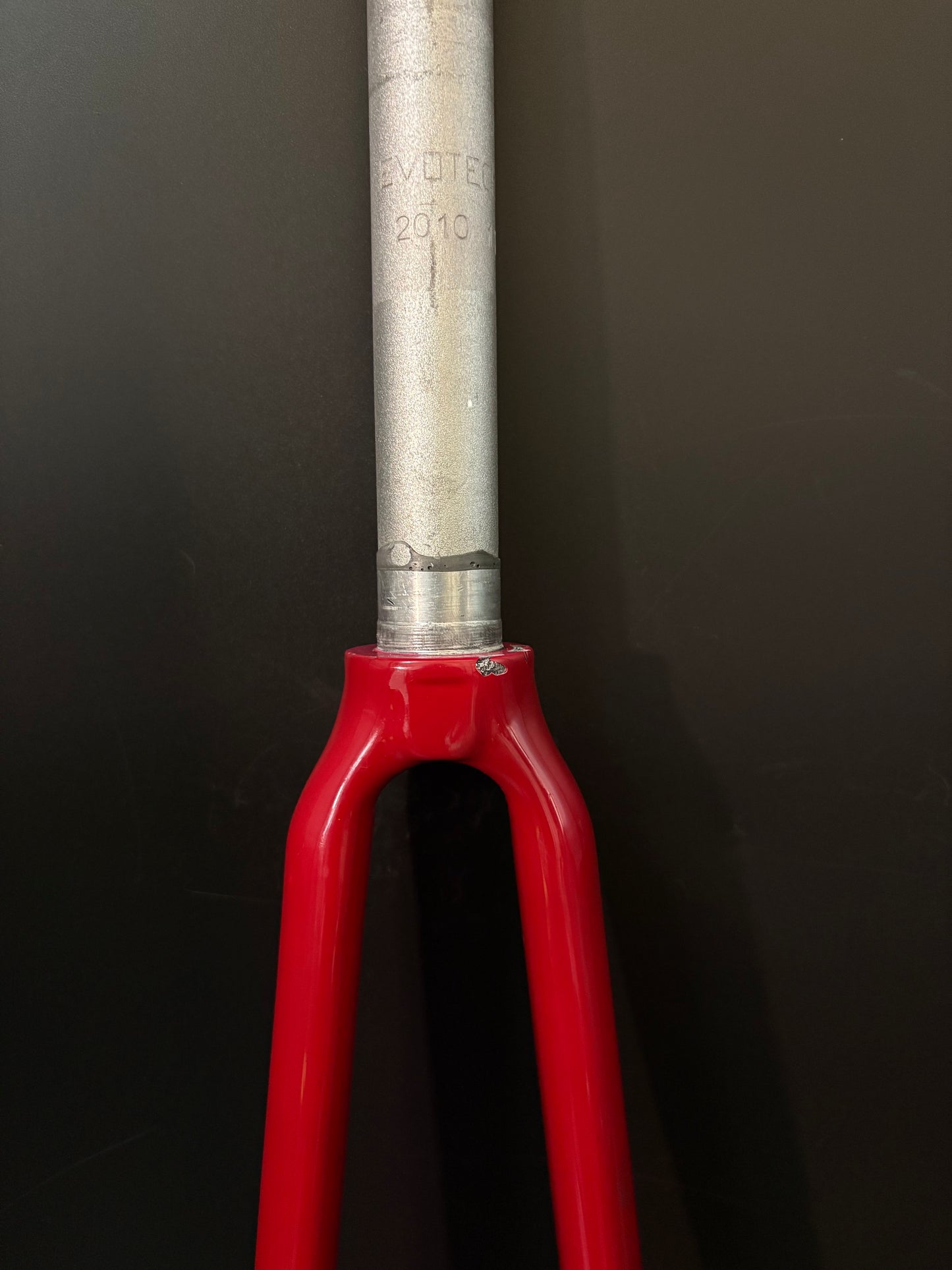 Unbranded Track Fork Red 1 1/8” 225mm