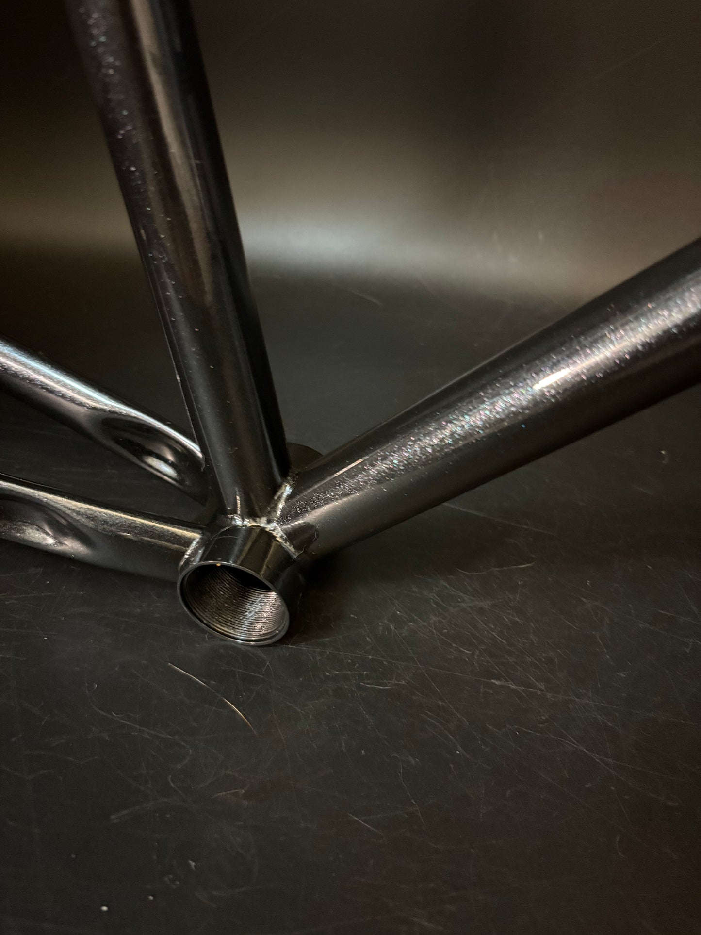Veloci Old Street Frameset Glitter Black 54cm Medium