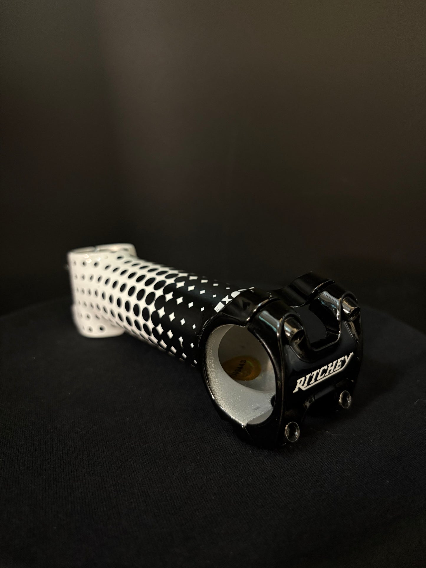 Ritchey x Deluxe Stem Black/White 120mm 31.8