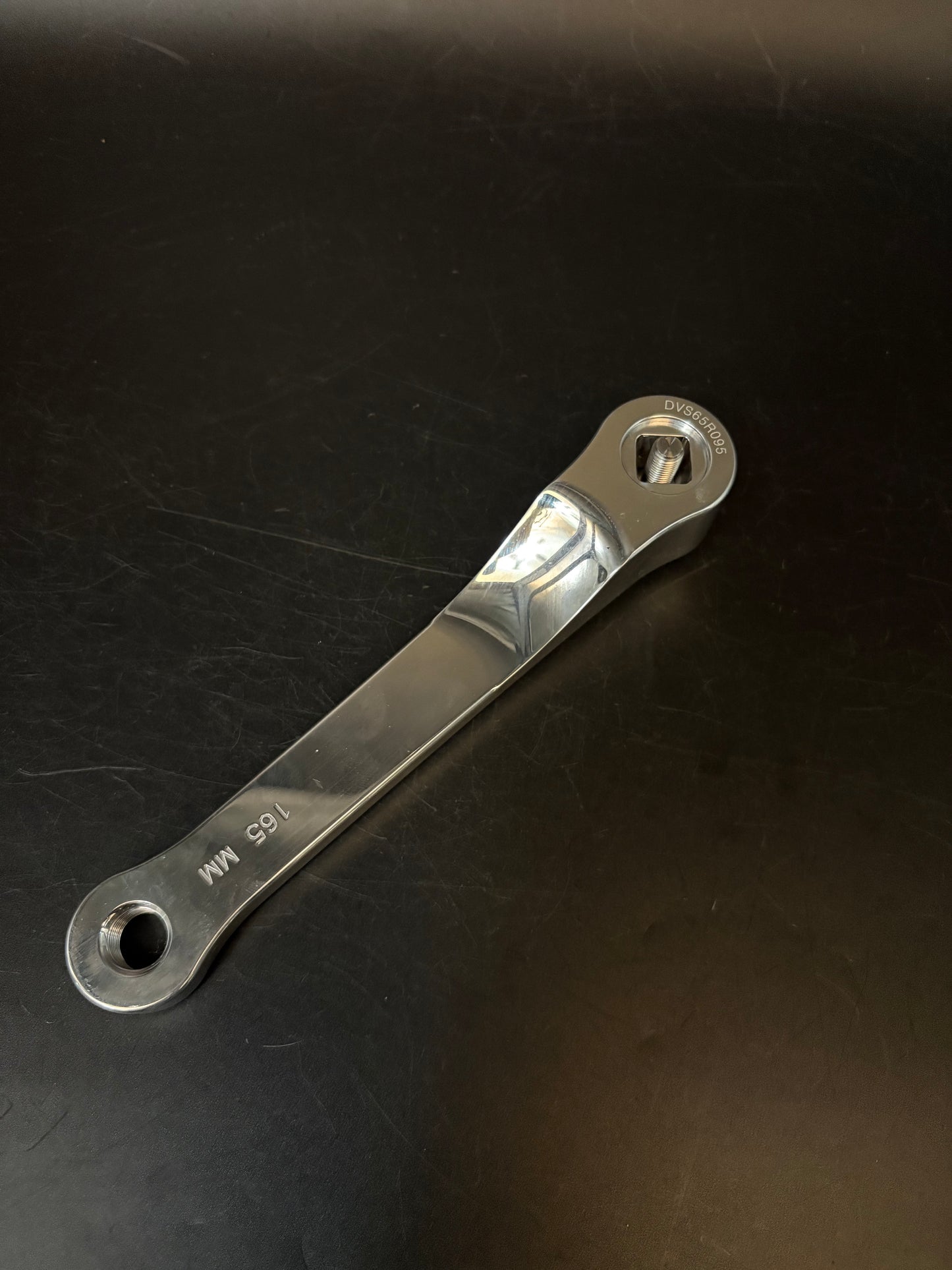 Phil Wood Track Cranks Silver 165mm