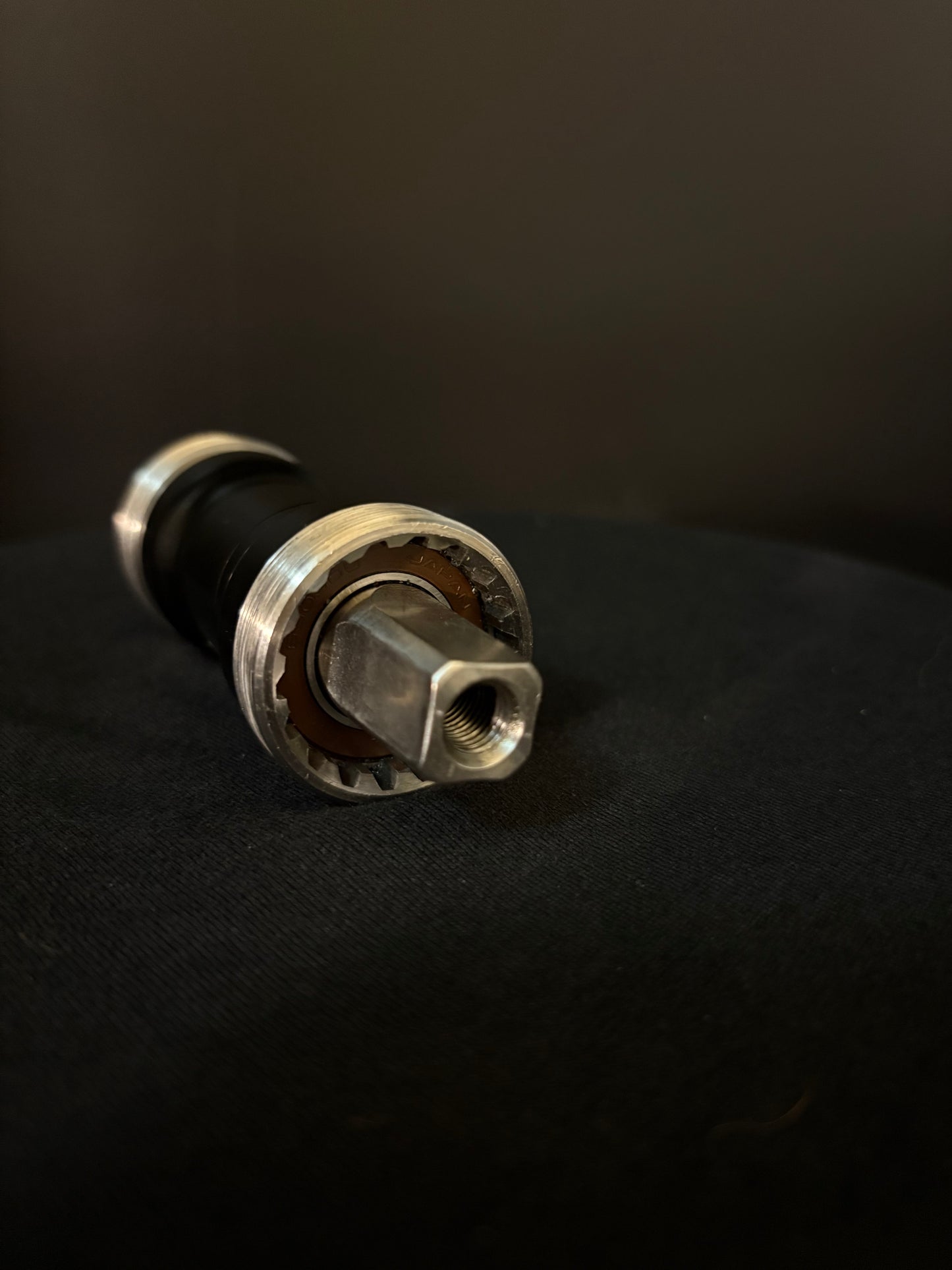 Phil Wood Square Taper Bottom Bracket Black 108mm JIS