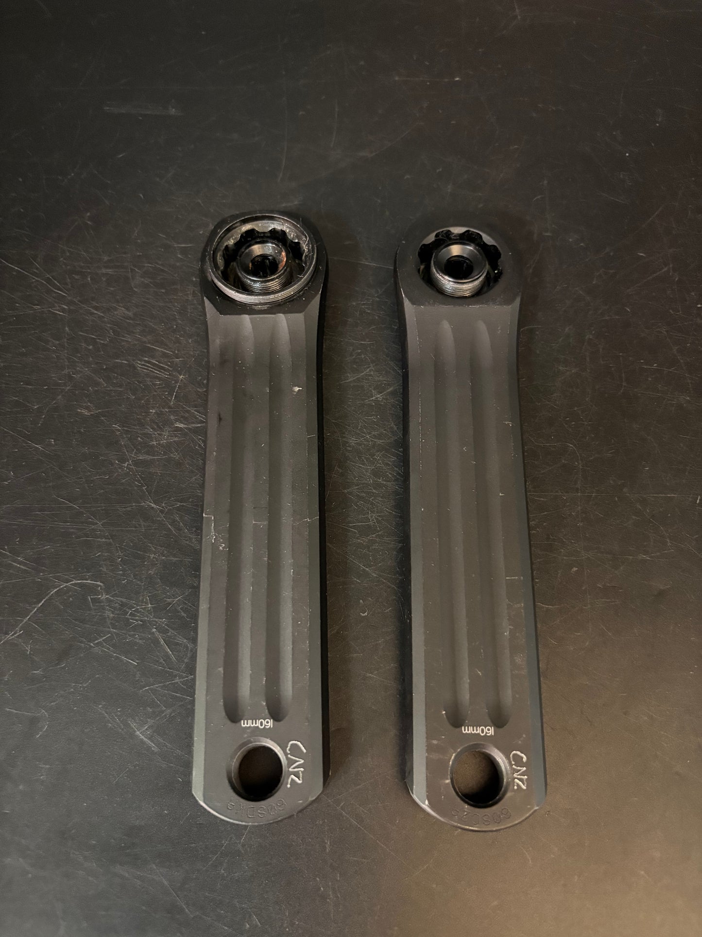 Rotor Aldhu Crank Arms Black 160mm