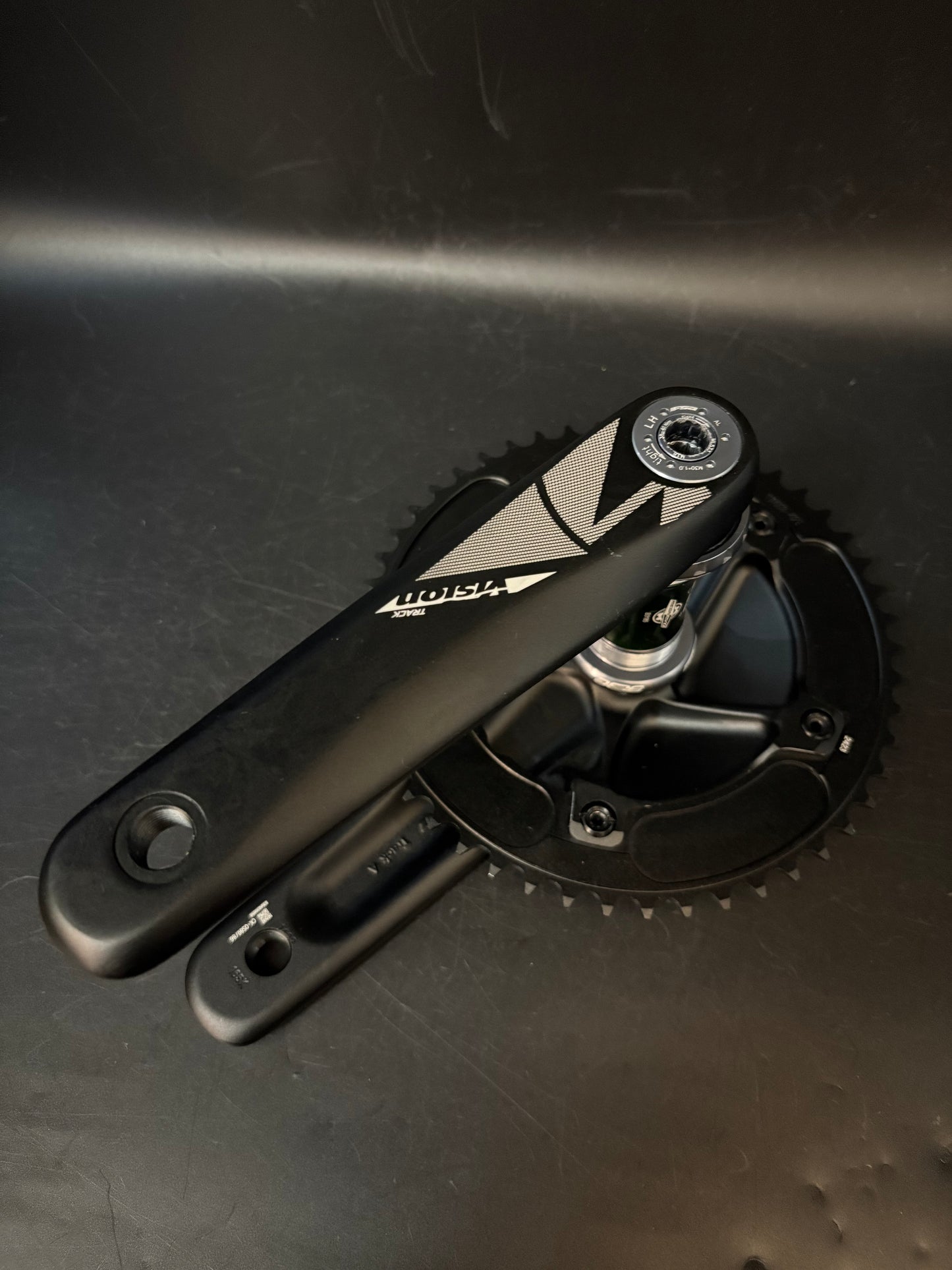 Vision Evo Track Crankset Black 165mm 49t