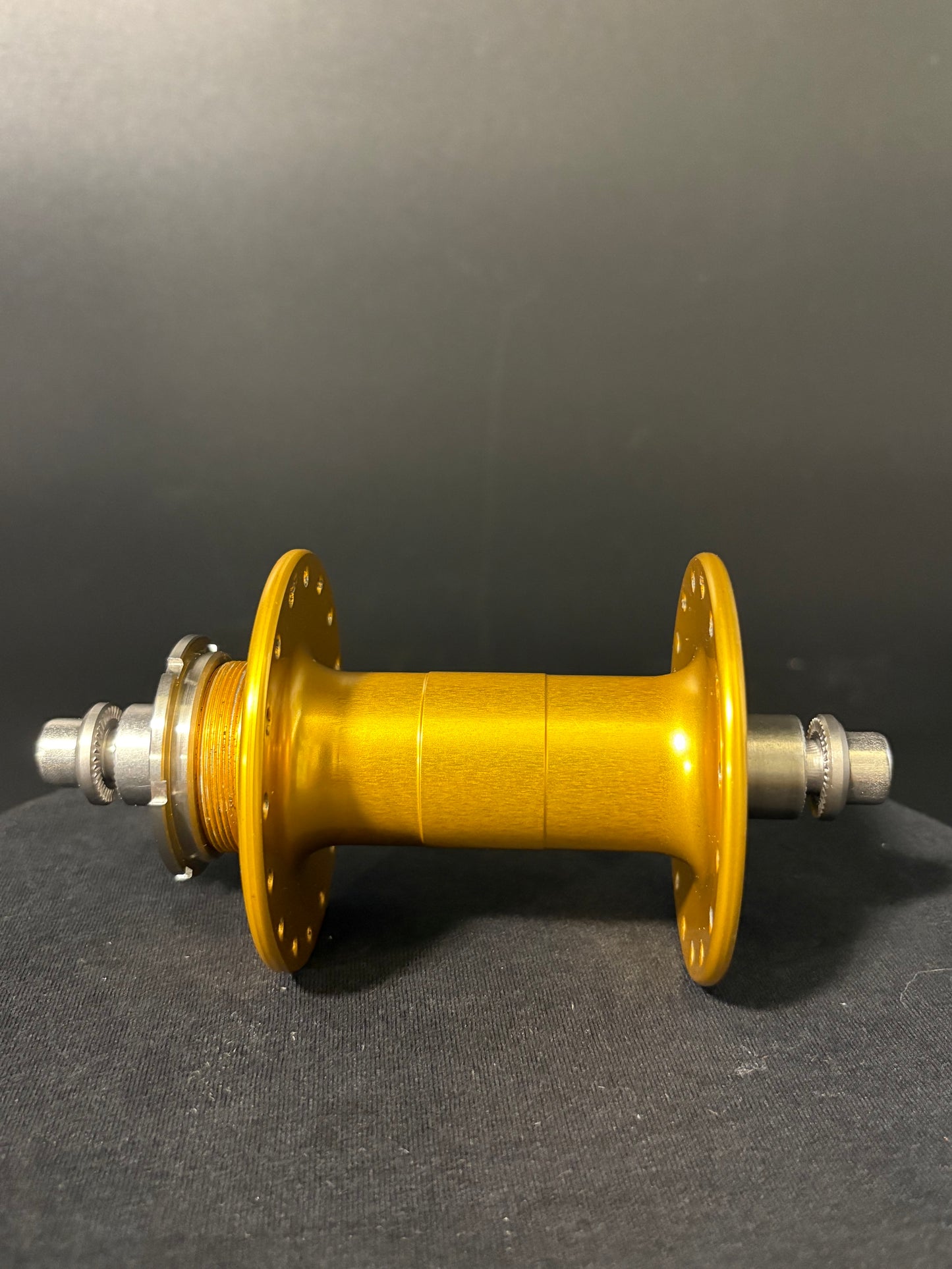 Phil Wood High Flange Track Hubs Gold 32h