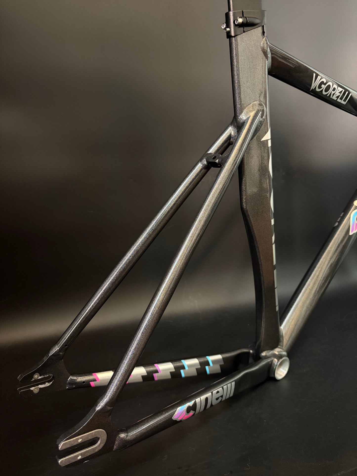 Cinelli Vigorelli 2024 Frameset Rainbow Small 55cm
