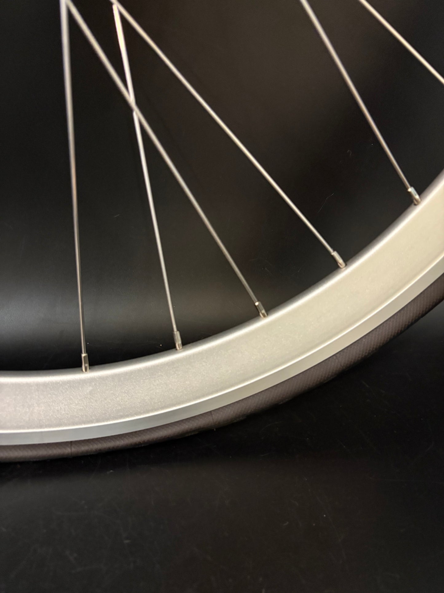 H Plus Son SL42 Silver / Gran Compe HF Silver Rear Wheel 32h
