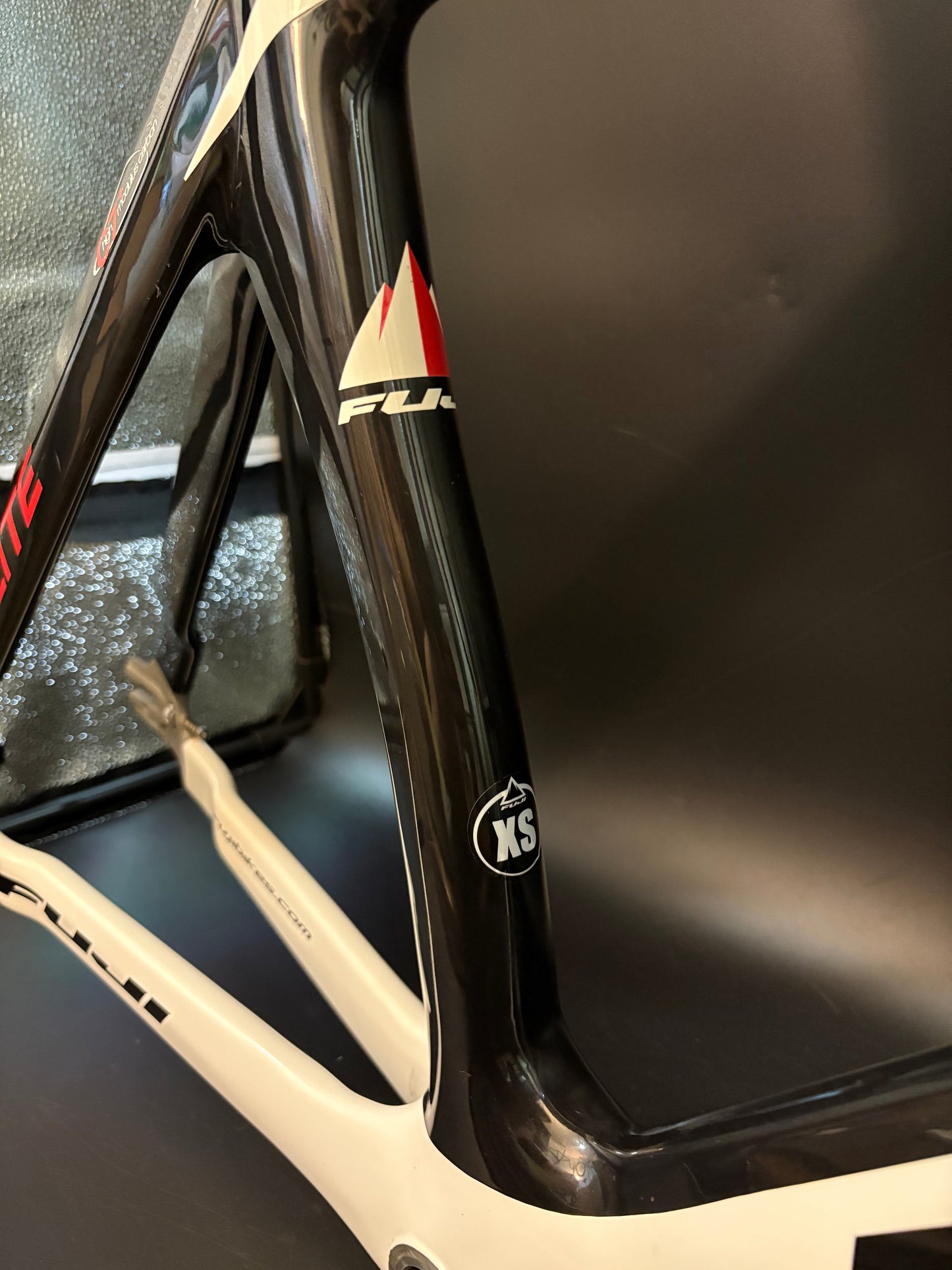 Fuji Track Elite Carbon Frameset White XS