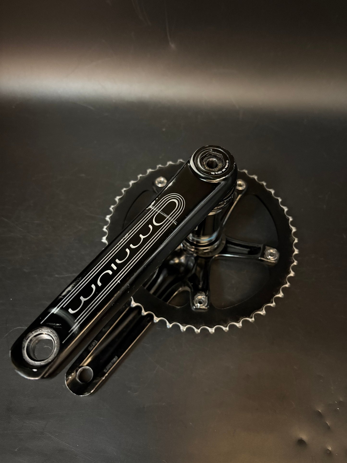 Sram Omnium Crankset Black 167.5 48t