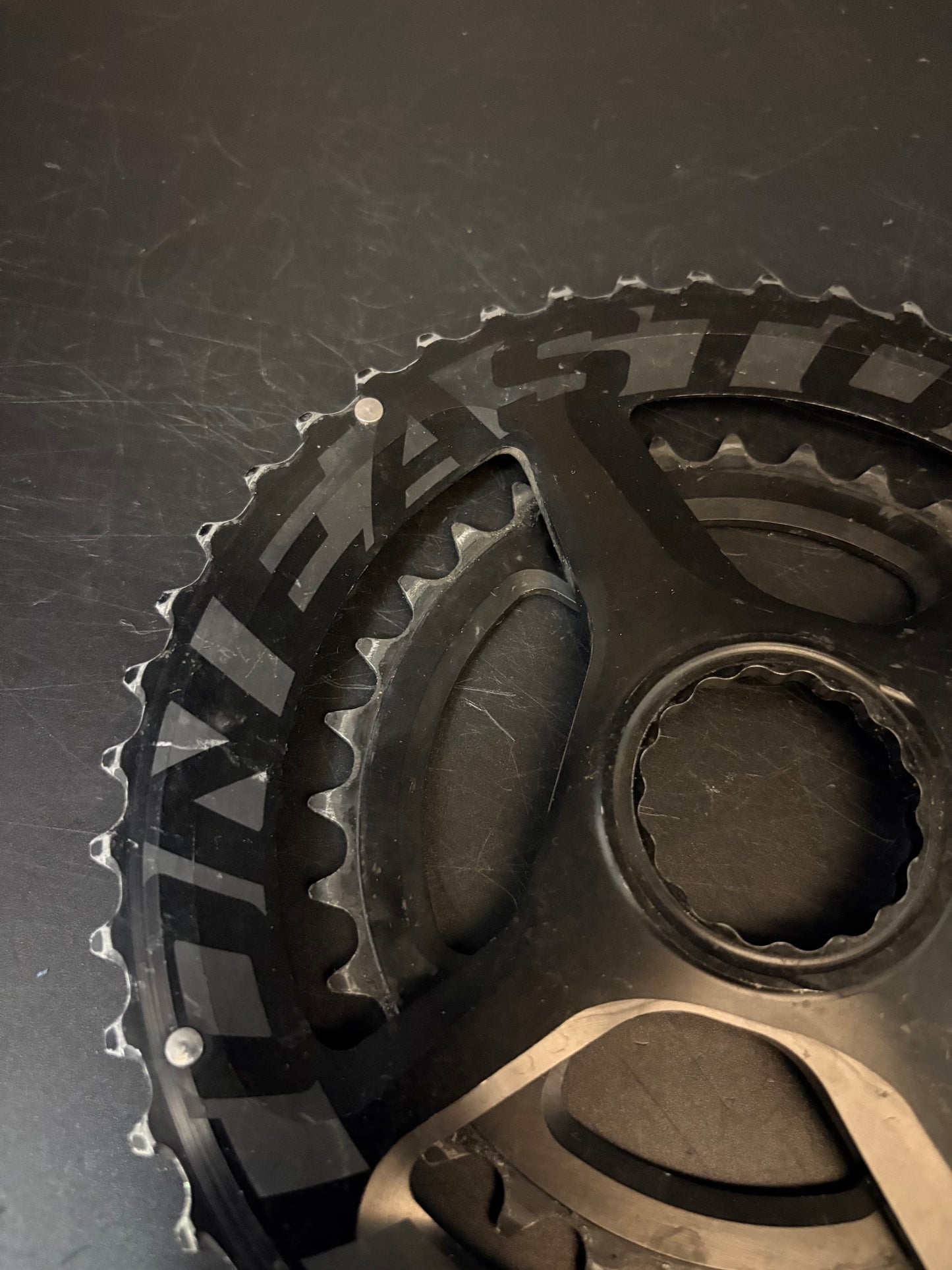 Easton EA90 Crankset Black 170mm 32/38/47t