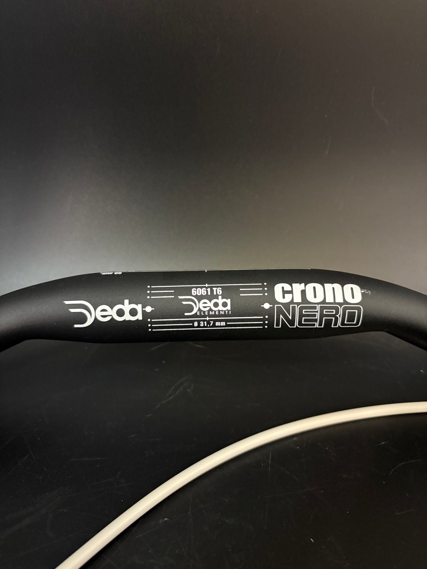 Deda Crononero Bullhorn Handlebar Black w/ Brake 40cm 31.8