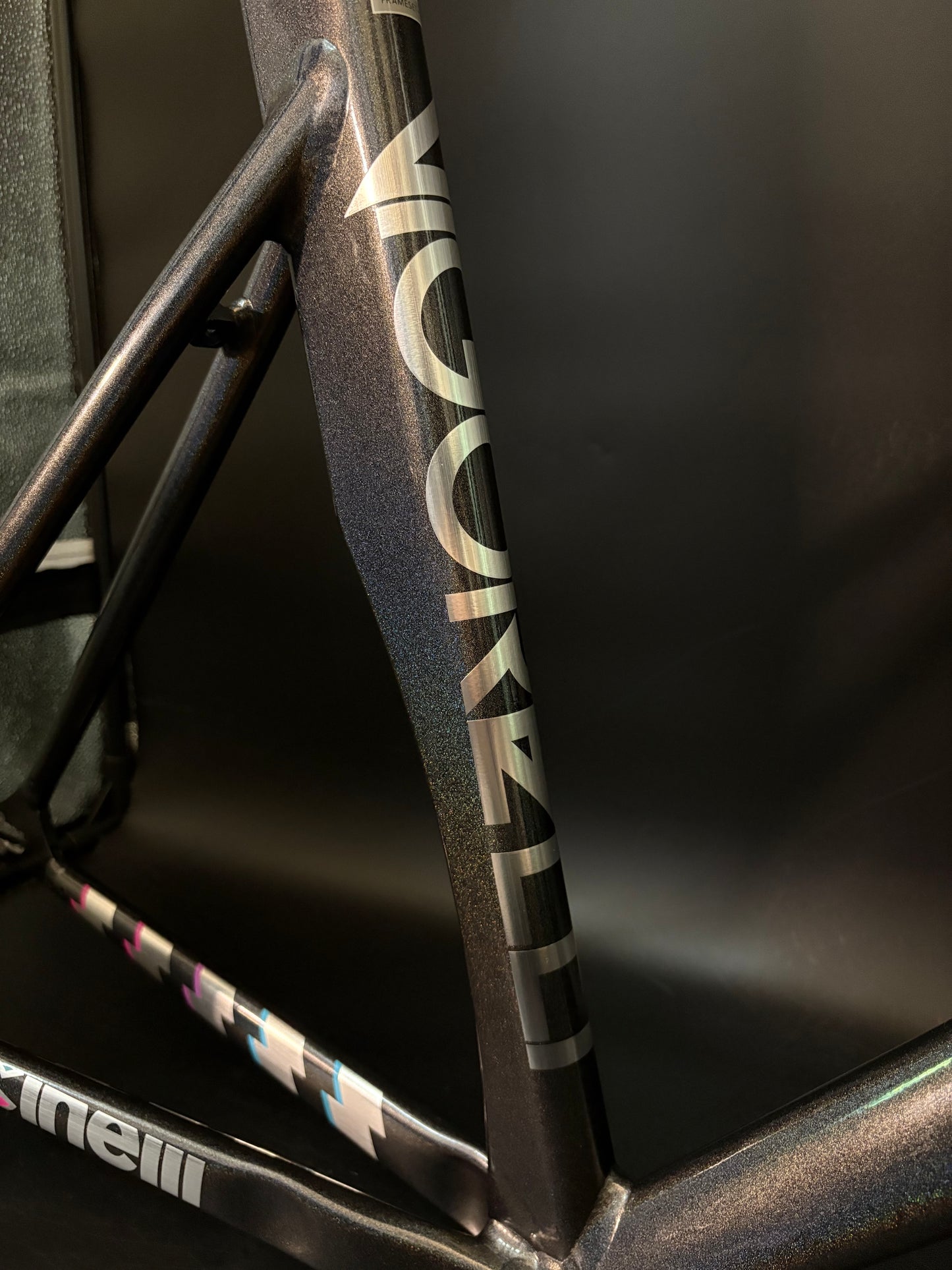 Cinelli Vigorelli 2024 Frameset Rainbow Small 55cm