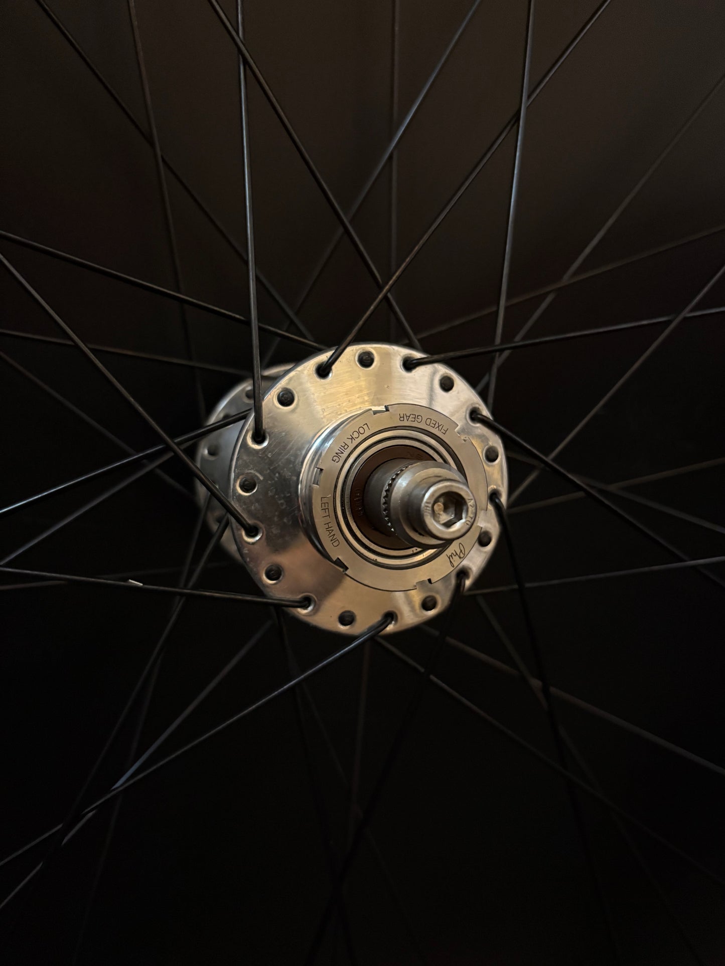 Sun Rims / Phil Wood Wheelset Silver 36h